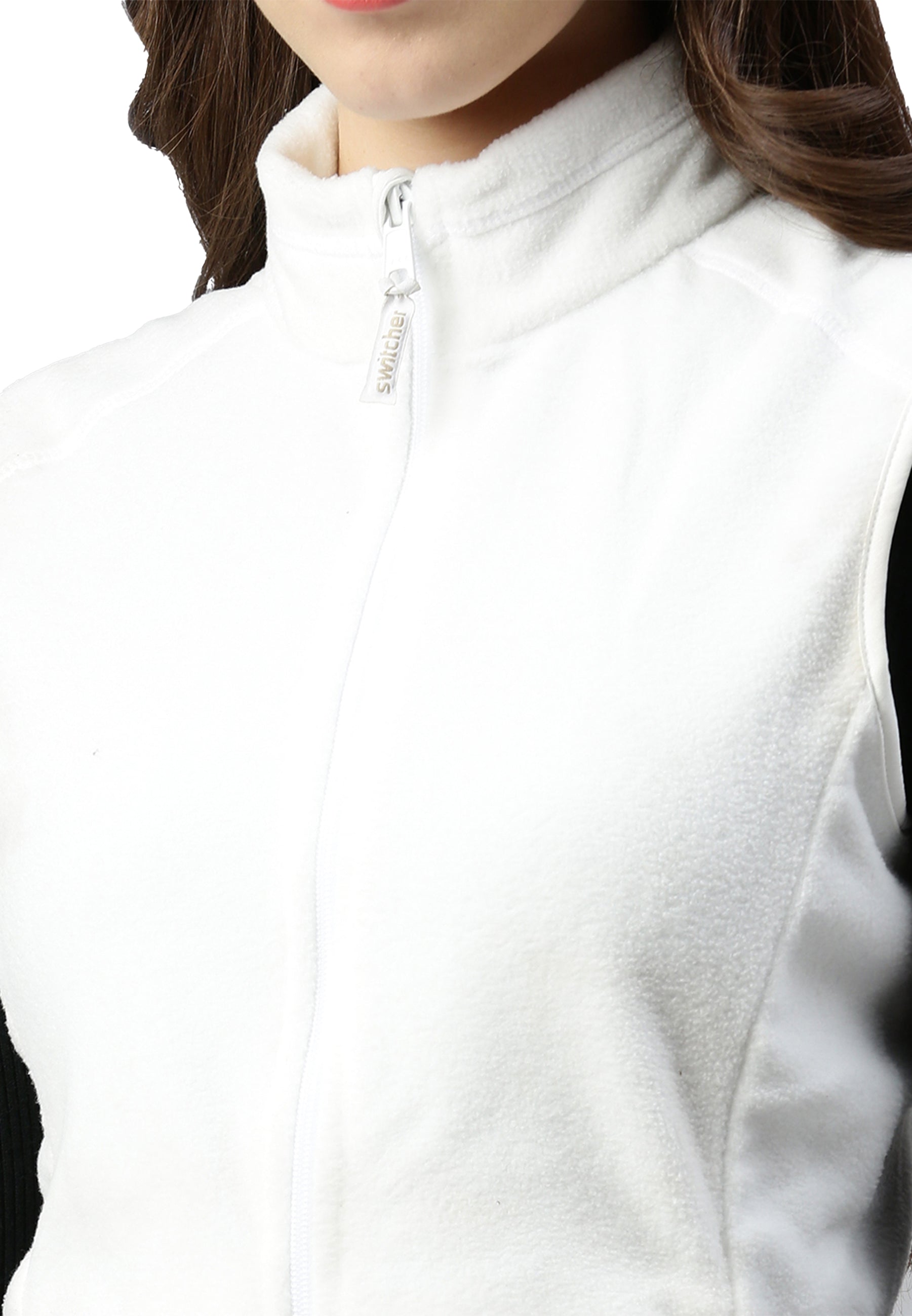 Gilet in pelliccia di fibra Helsinki