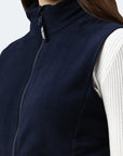 Gilet in pelliccia di fibra Helsinki