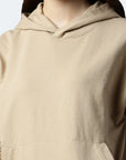 Felpa con cappuccio Switcher Lady colore skylar/668 crema