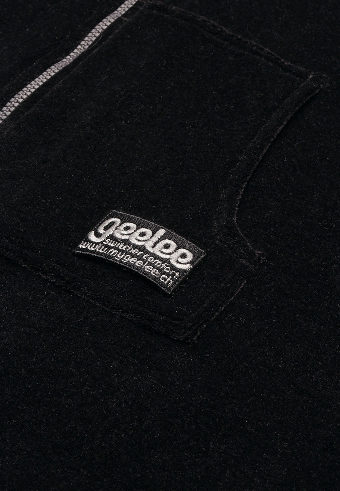 Tuta Switcher geeleevelvet colore/40 noir