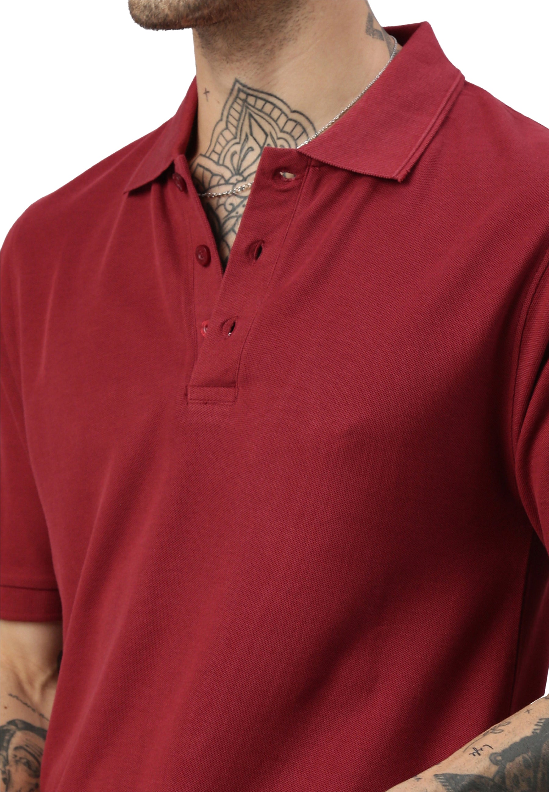 Polo da uomo Switcher colore bordeaux