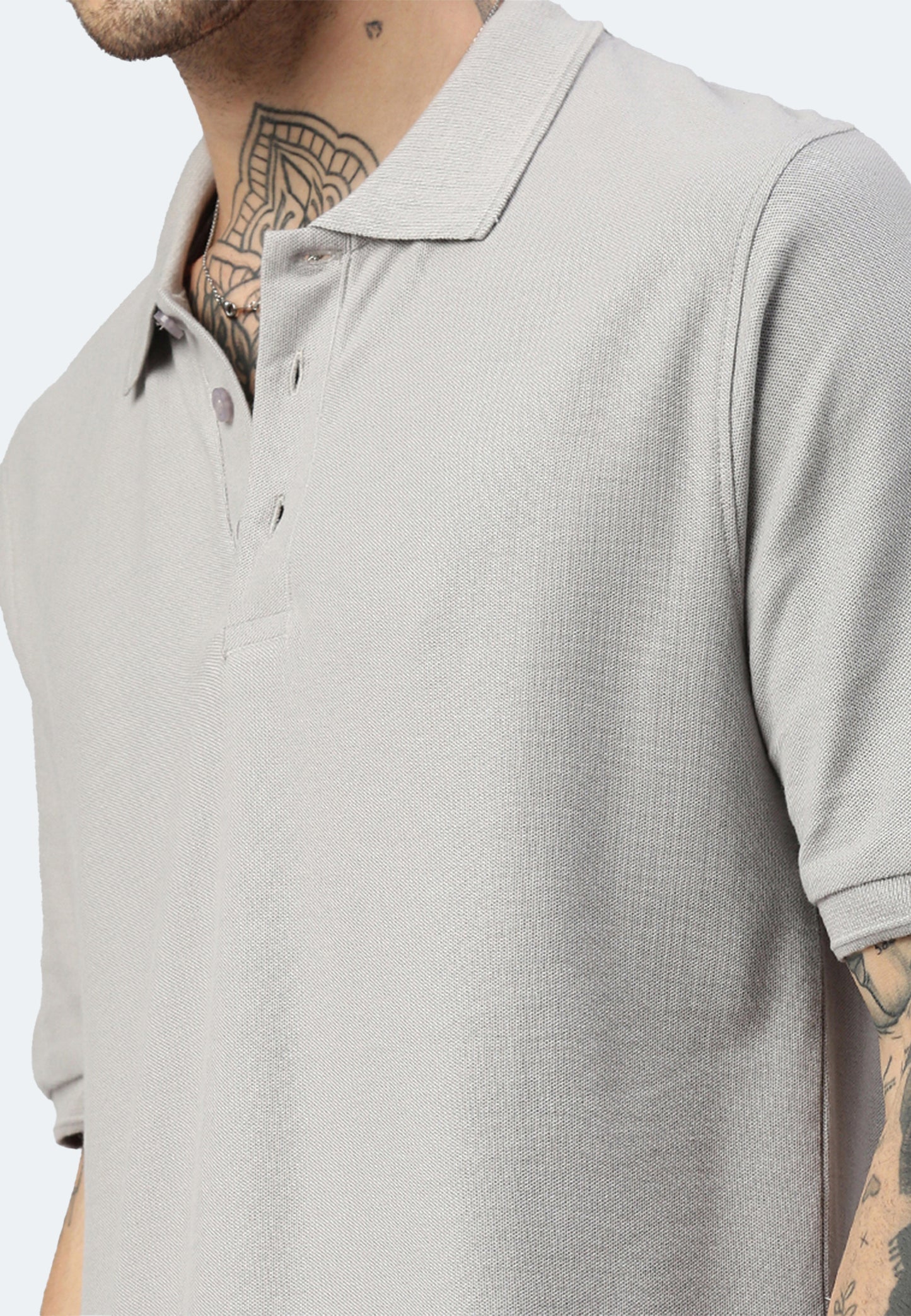 Switcher polo uomo john color/402 gris fonce