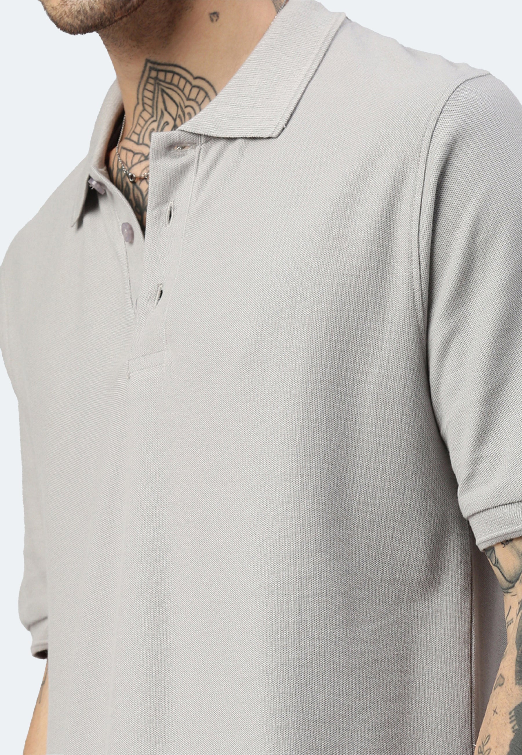 Switcher polo uomo john color/402 gris fonce