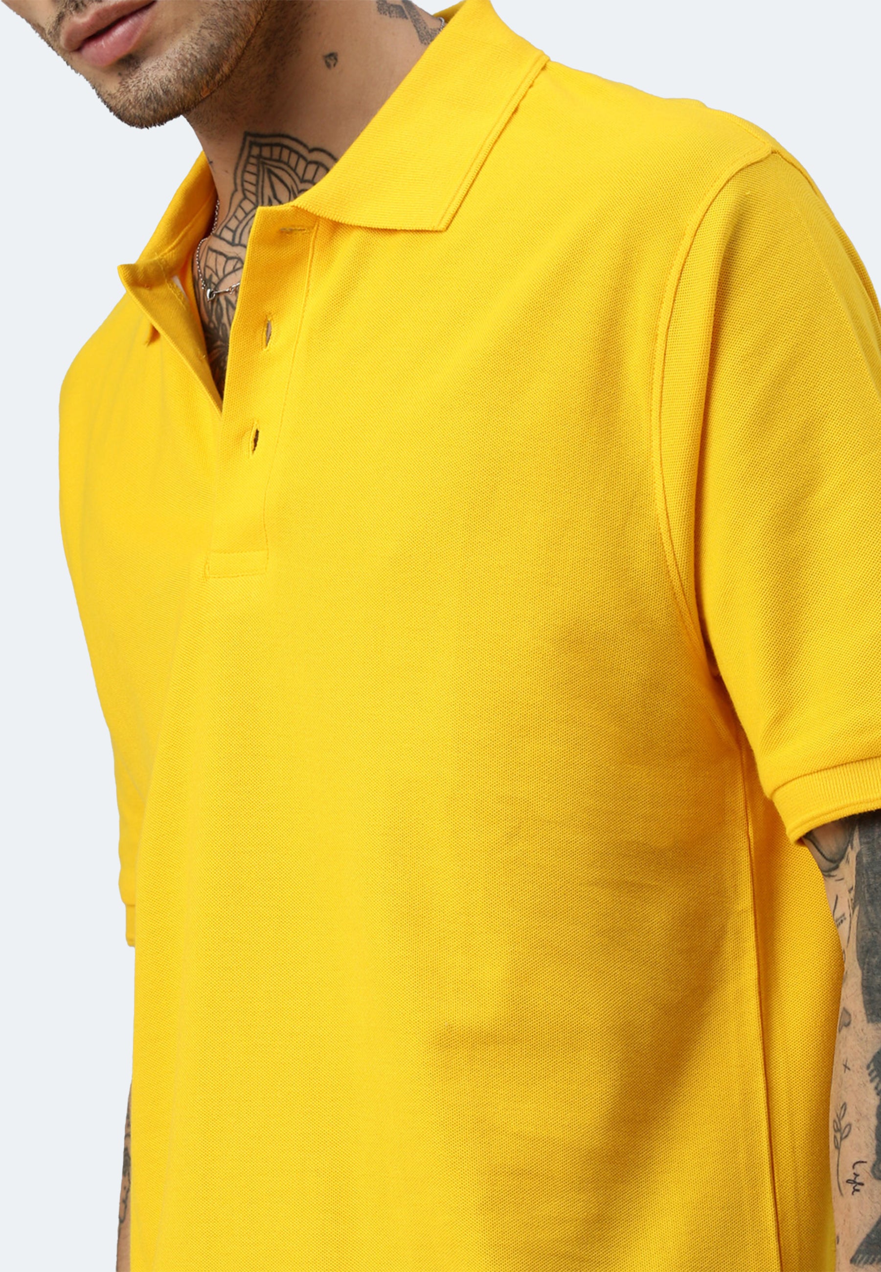 Polo da uomo Switcher colore john/giallo