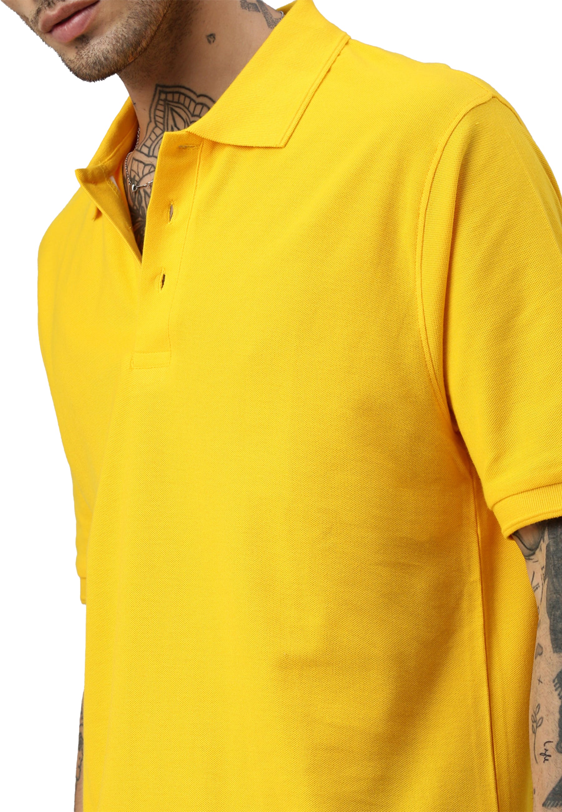 Polo da uomo Switcher colore john/giallo