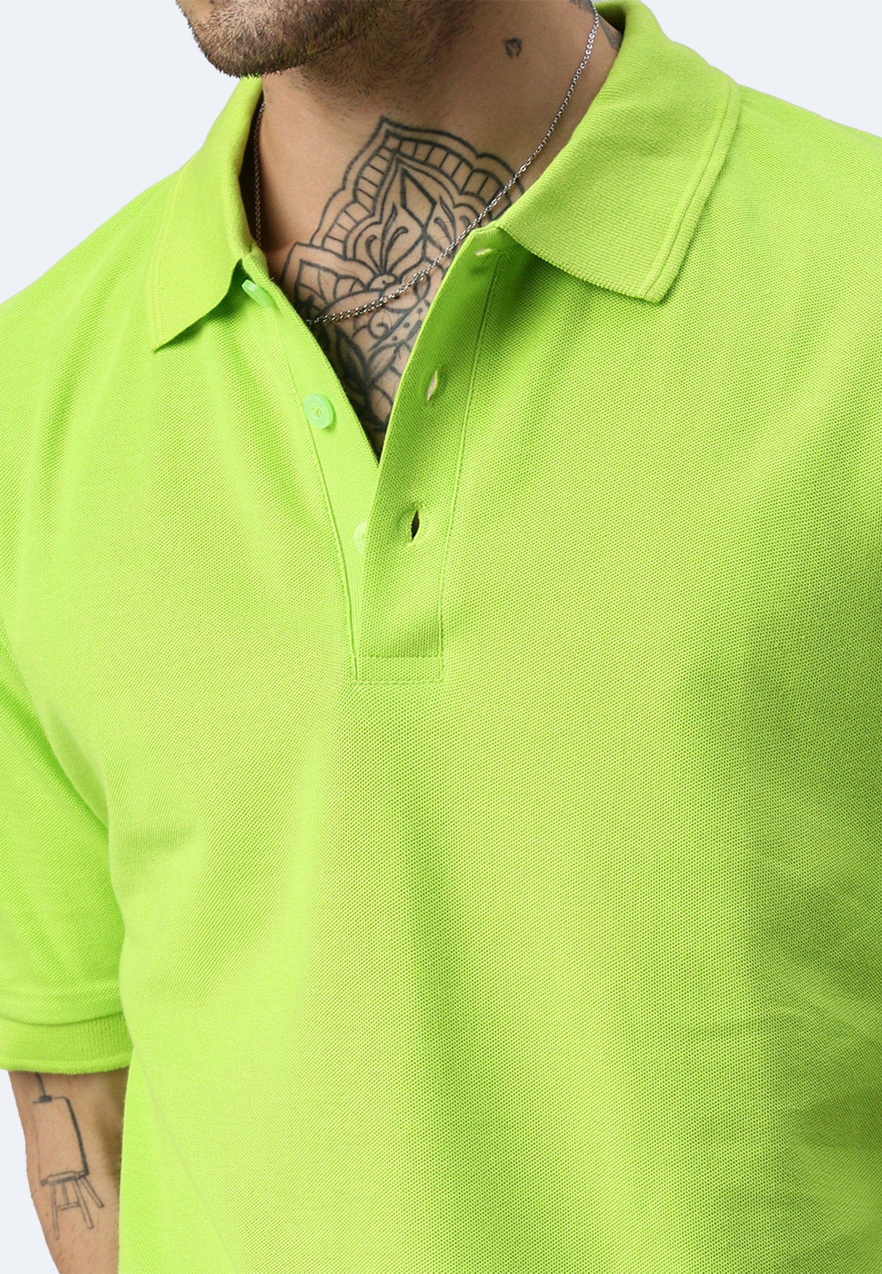 Polo da uomo Switcher color lime