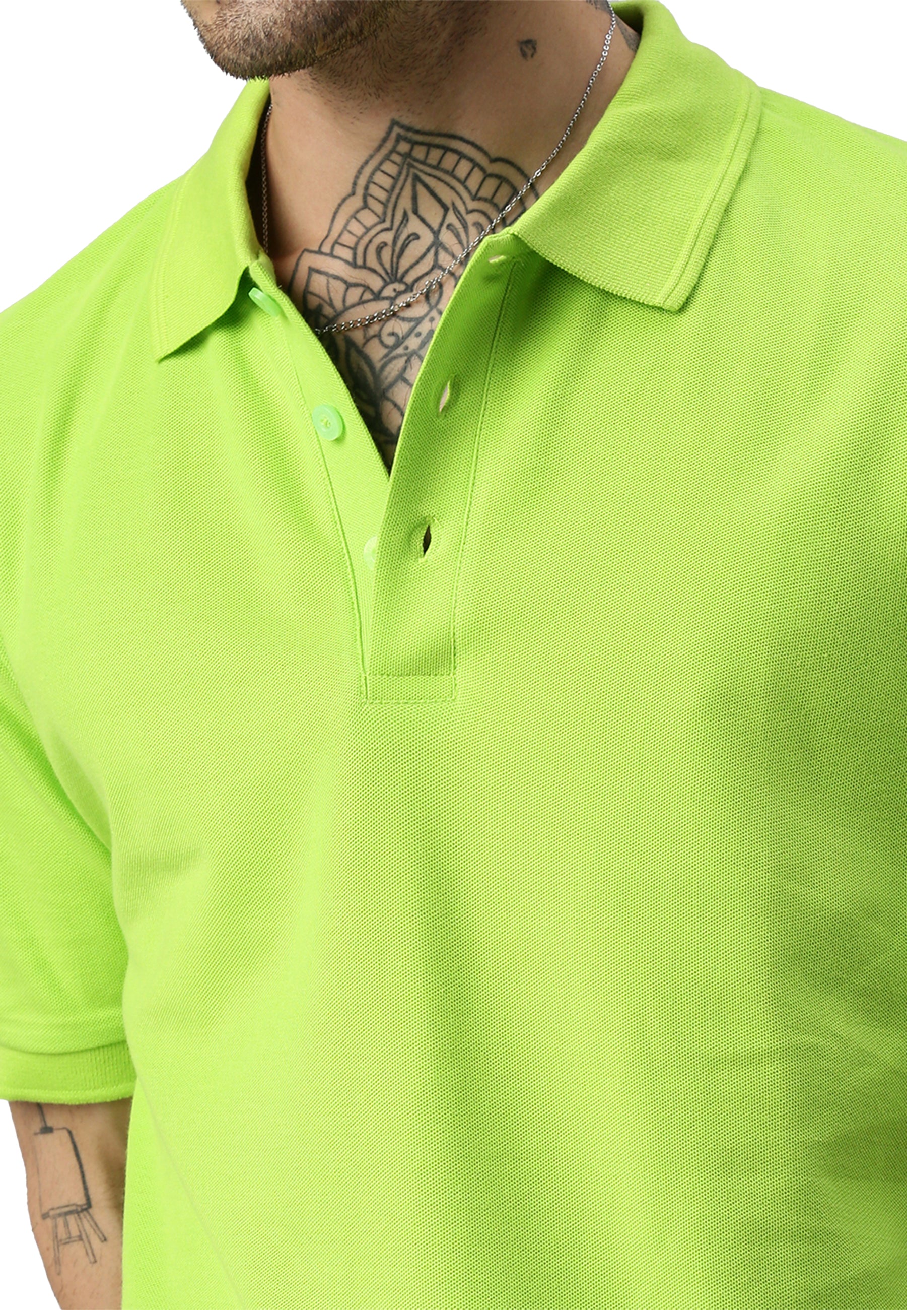 Polo da uomo Switcher color lime