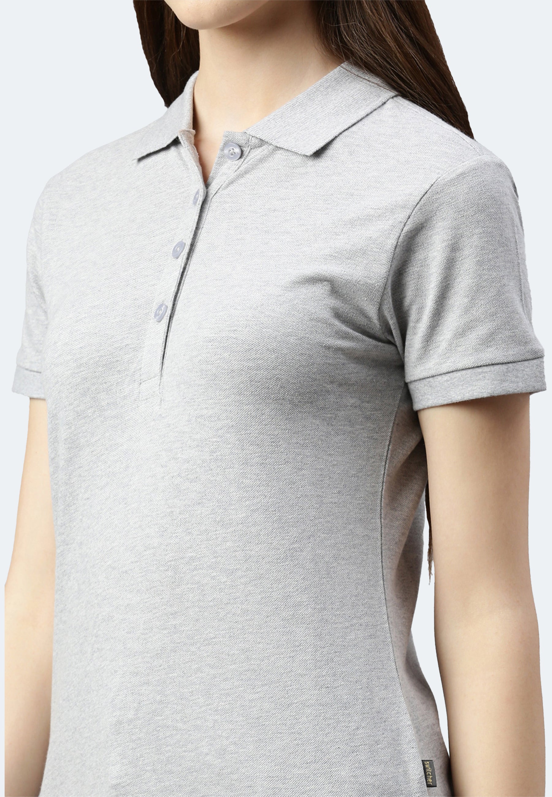 Switcher Lady polo stacy colour/42 gris chine