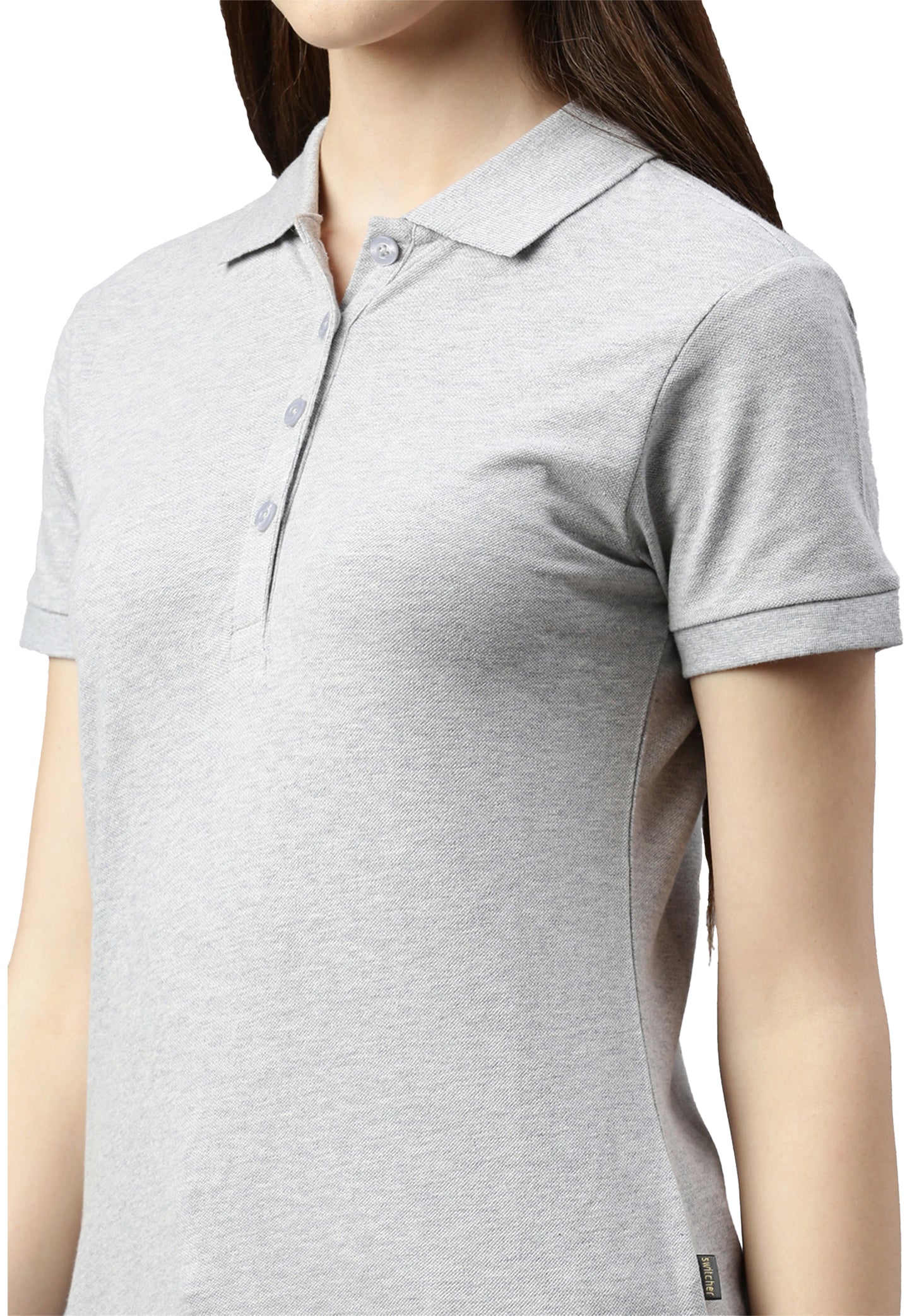 Switcher Lady polo stacy colour/42 gris chine