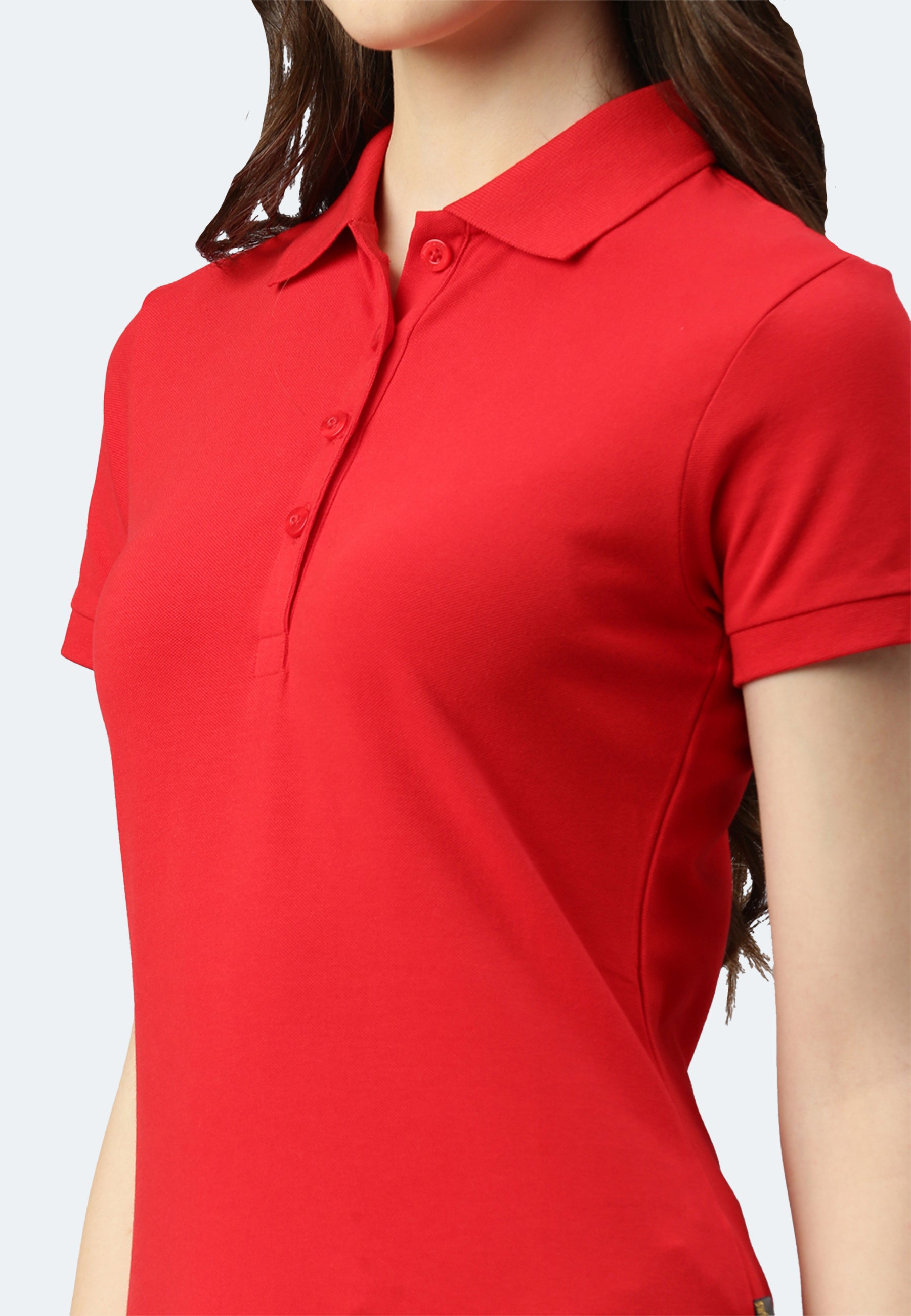 Switcher Lady polo stacy colour/10 rouge