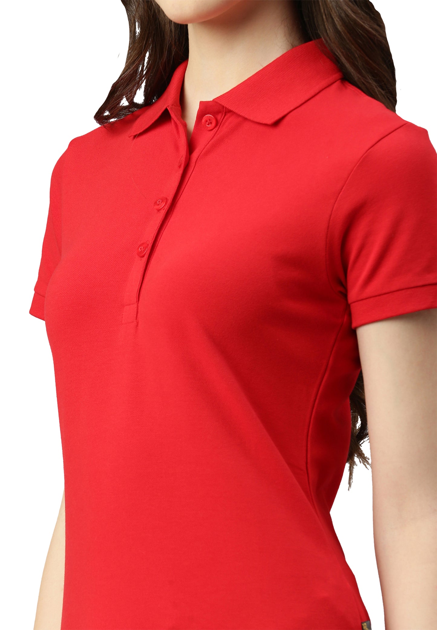 Switcher Lady polo stacy colour/10 rouge
