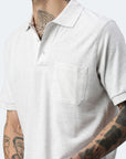 Polo Switcher pocket color balena/blanc chine