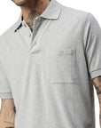 Switcher pocket polo colore balena/chine grigio