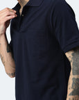 Polo Switcher pocket colore balena/navy