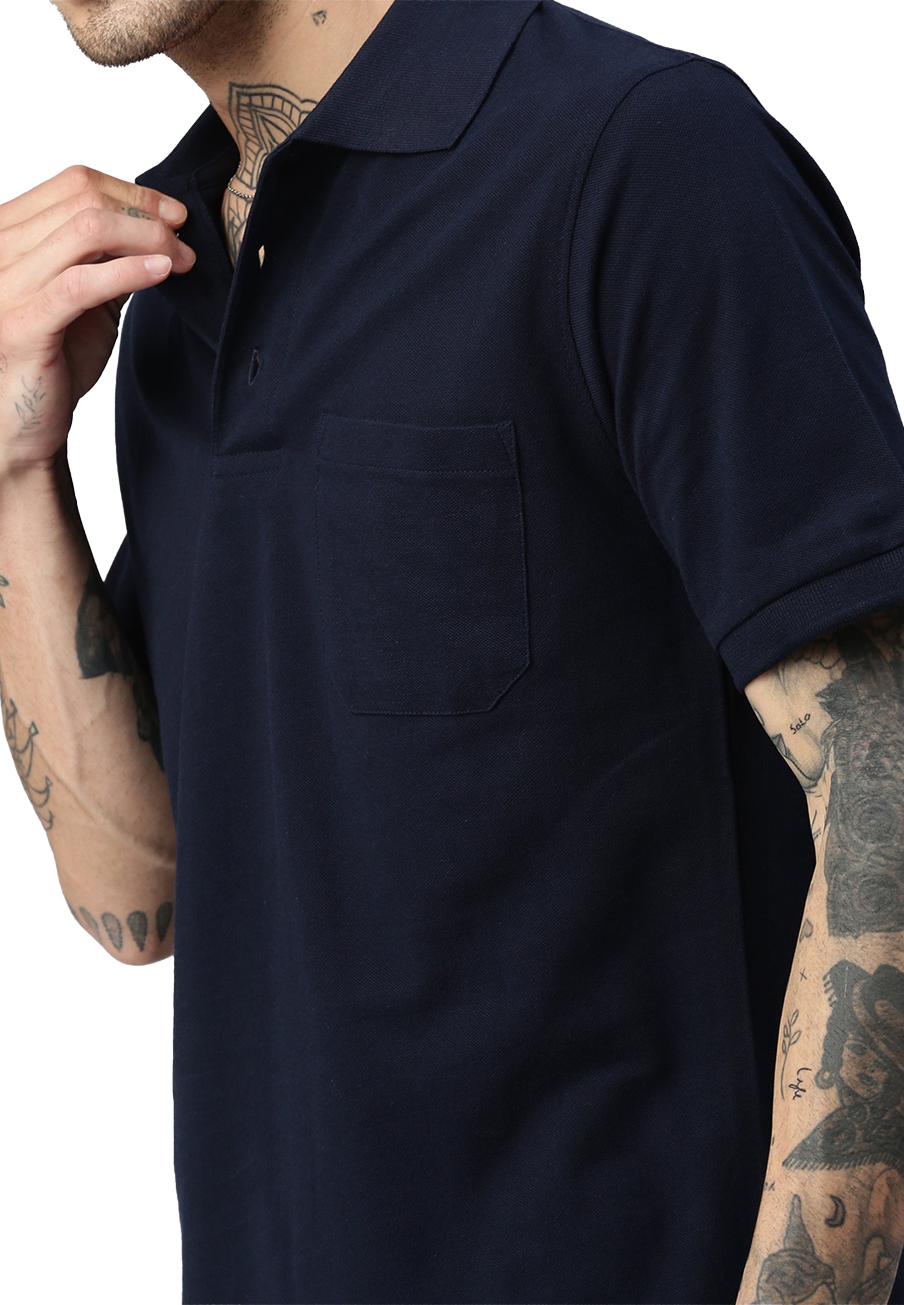 Polo Switcher pocket colore balena/navy