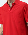 Switcher pocket polo colore balena/rouge