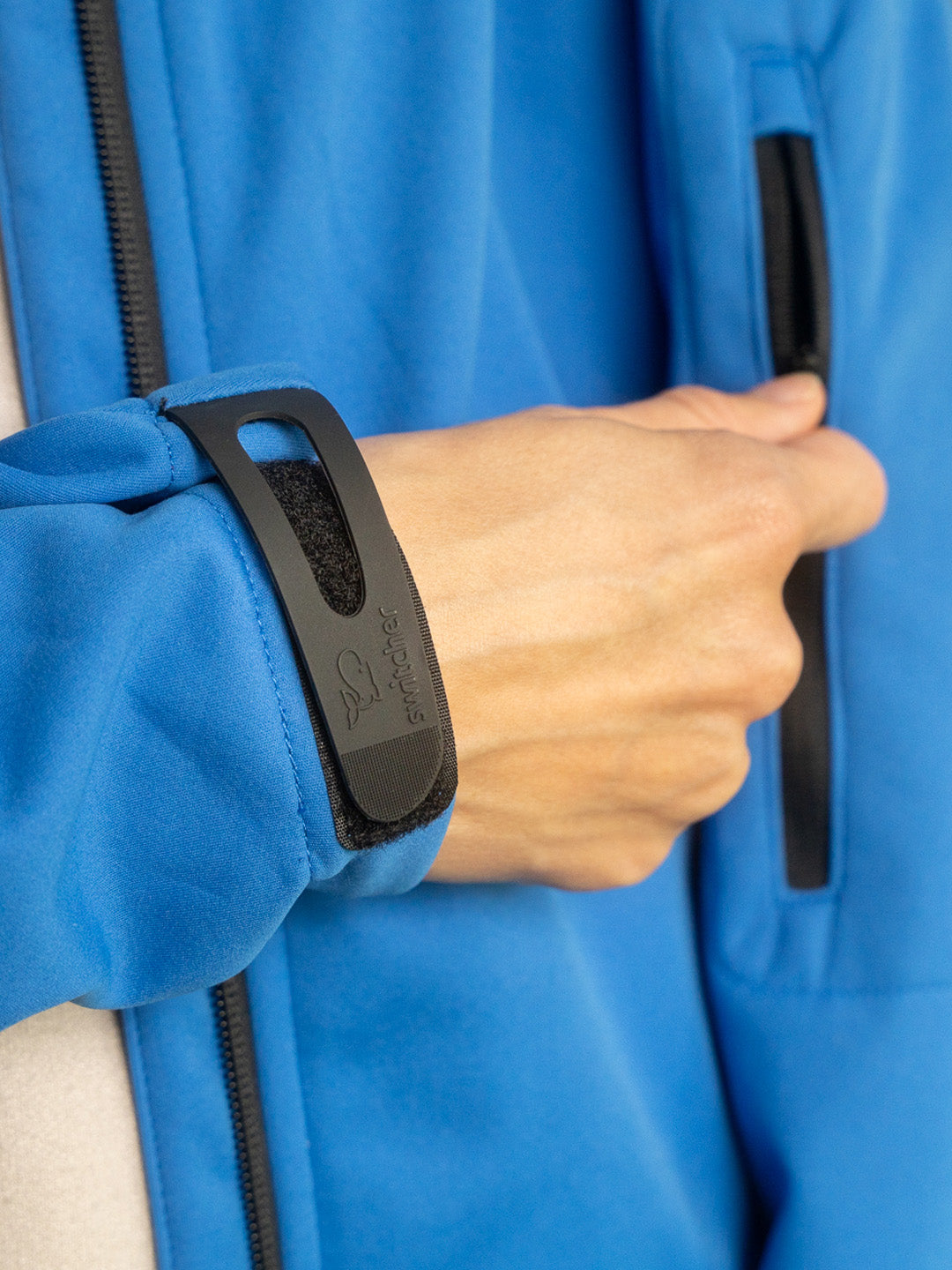 Switcher softshell riffelberg colore/269 blu abisso