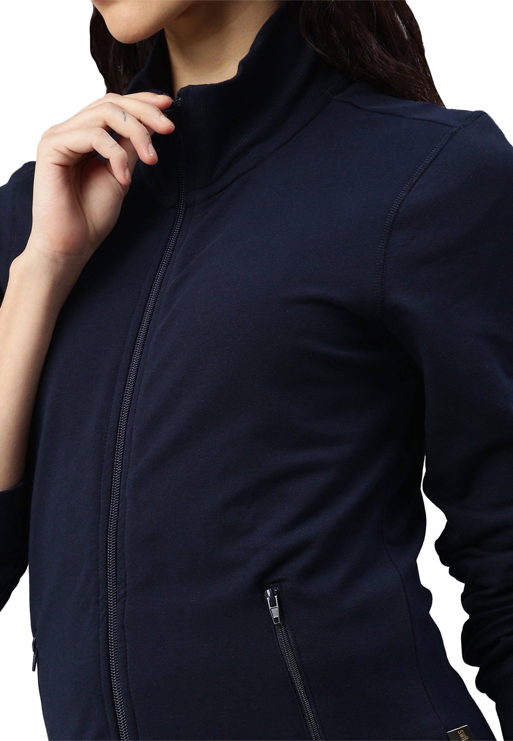 Felpa Switcher Lady mia colore/marino