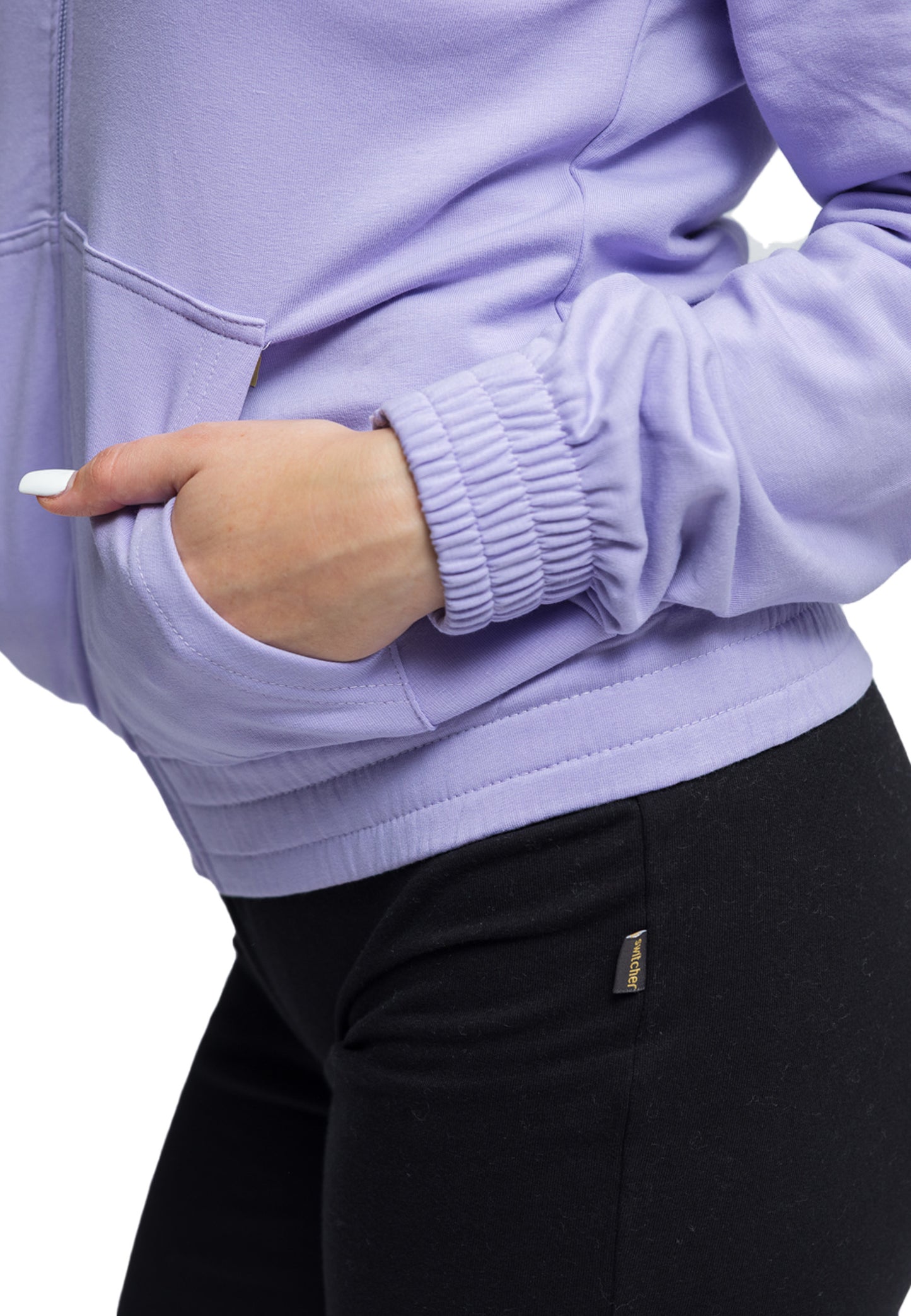 Felpa da donna con cappuccio e zip Sonora