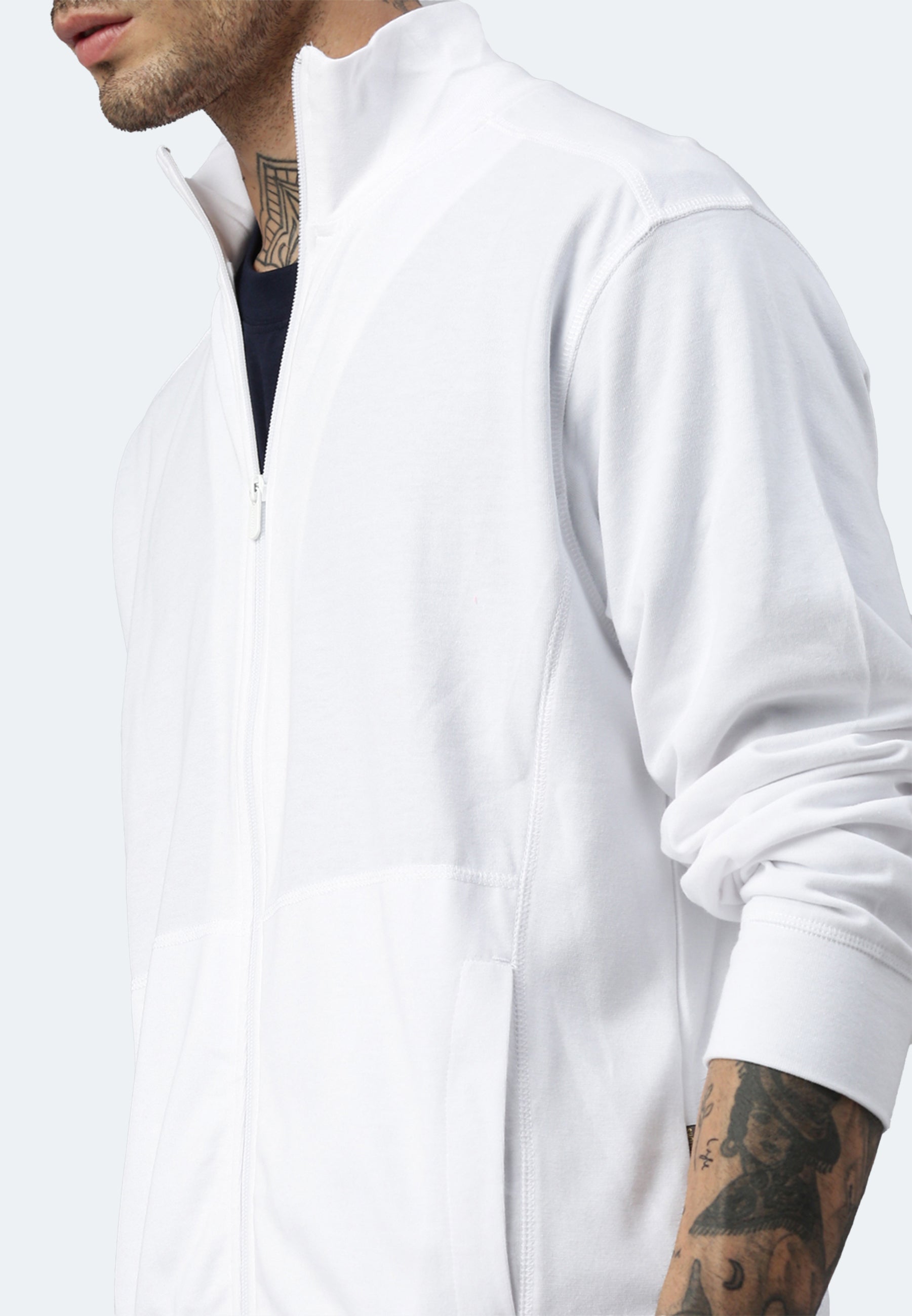 Switcher giacca con zip uomo dallas colore/blanc