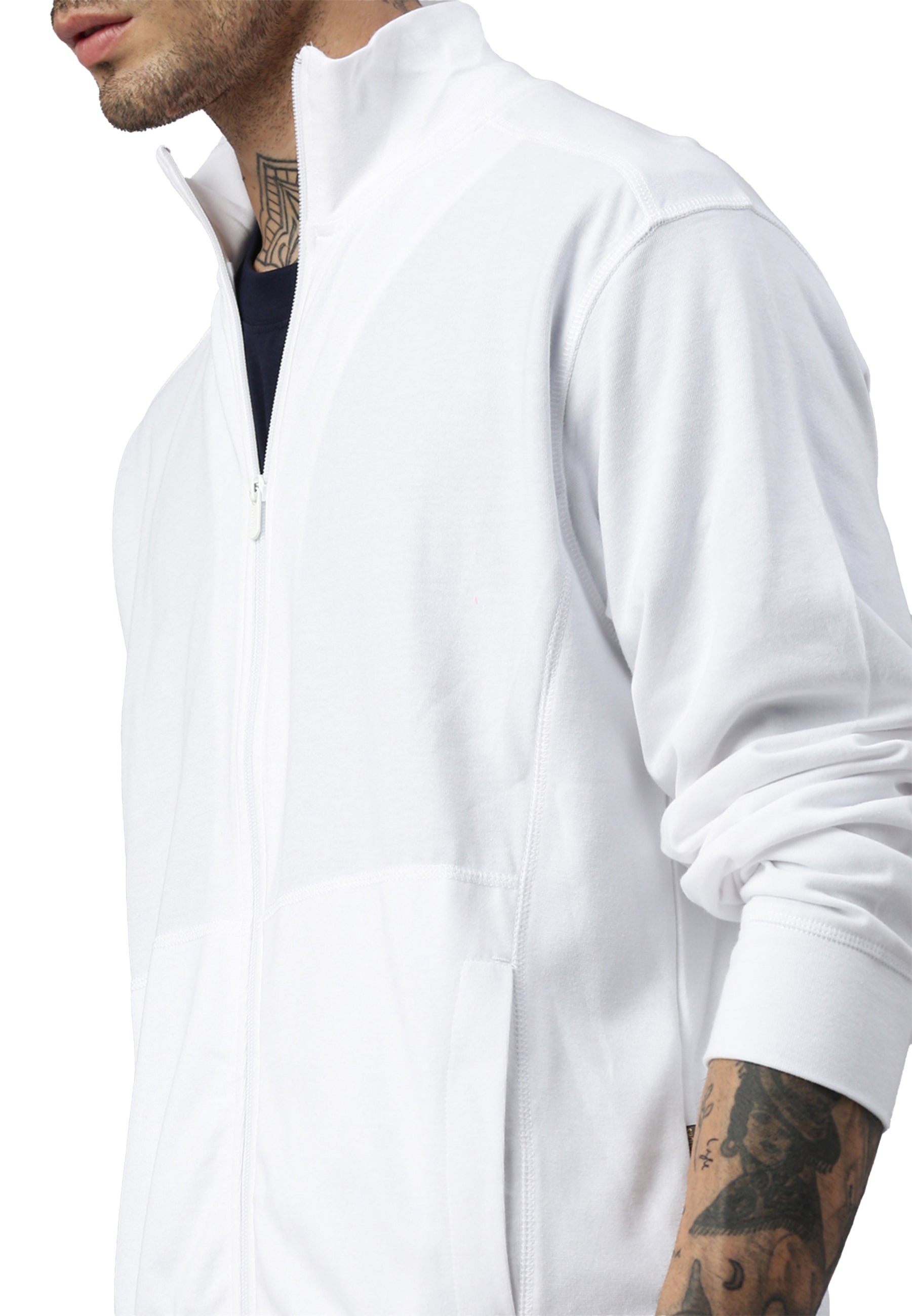 Switcher giacca con zip uomo dallas colore/blanc