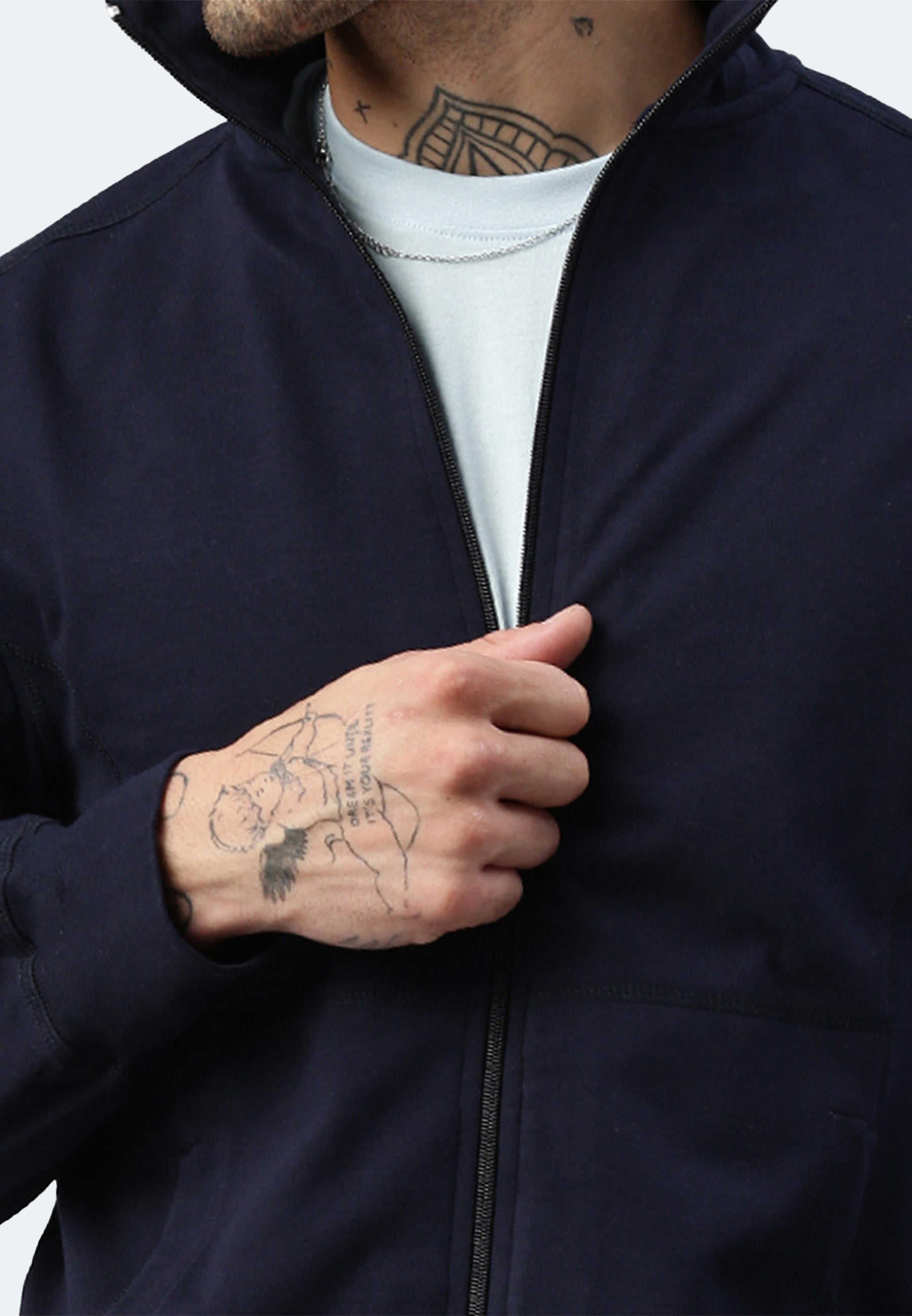Switcher giacca con zip uomo dallas colore/navy