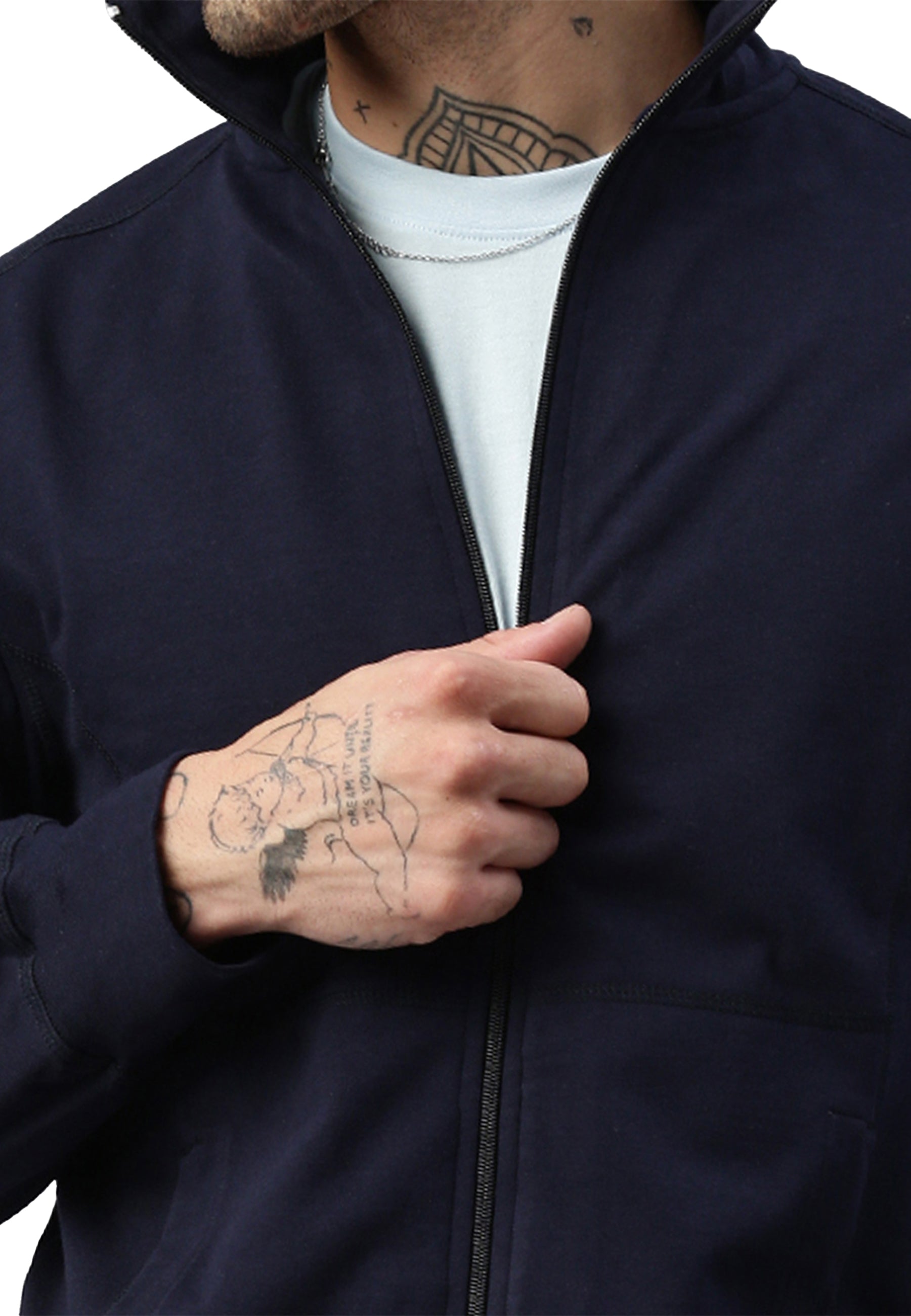 Switcher giacca con zip uomo dallas colore/navy