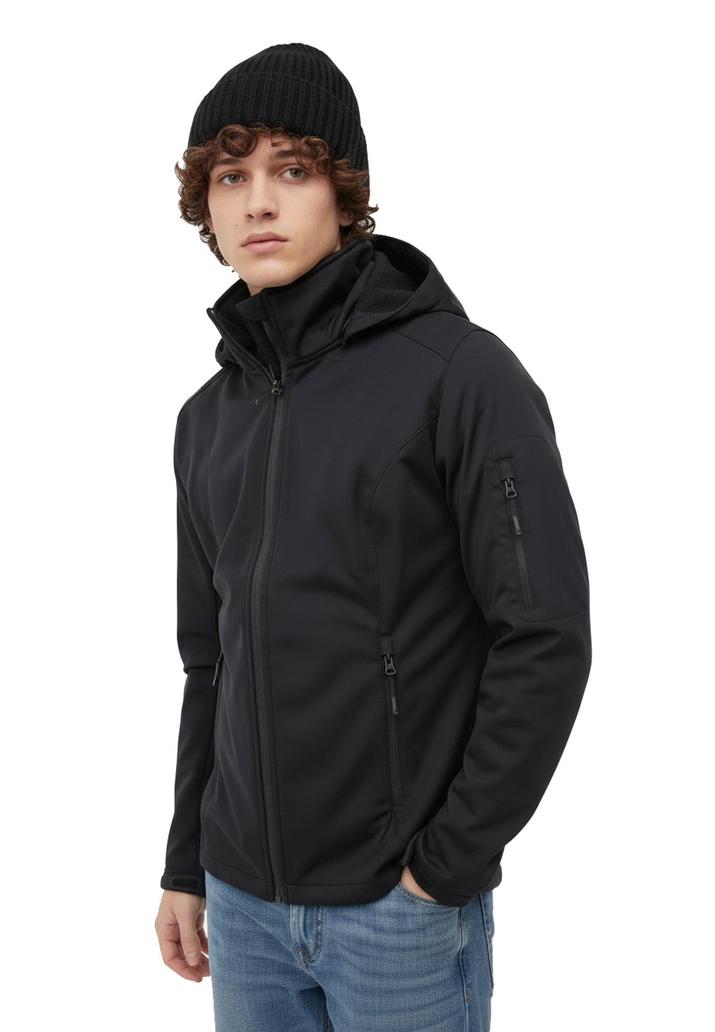 interruttore-beanie-Malo-color/40 noir