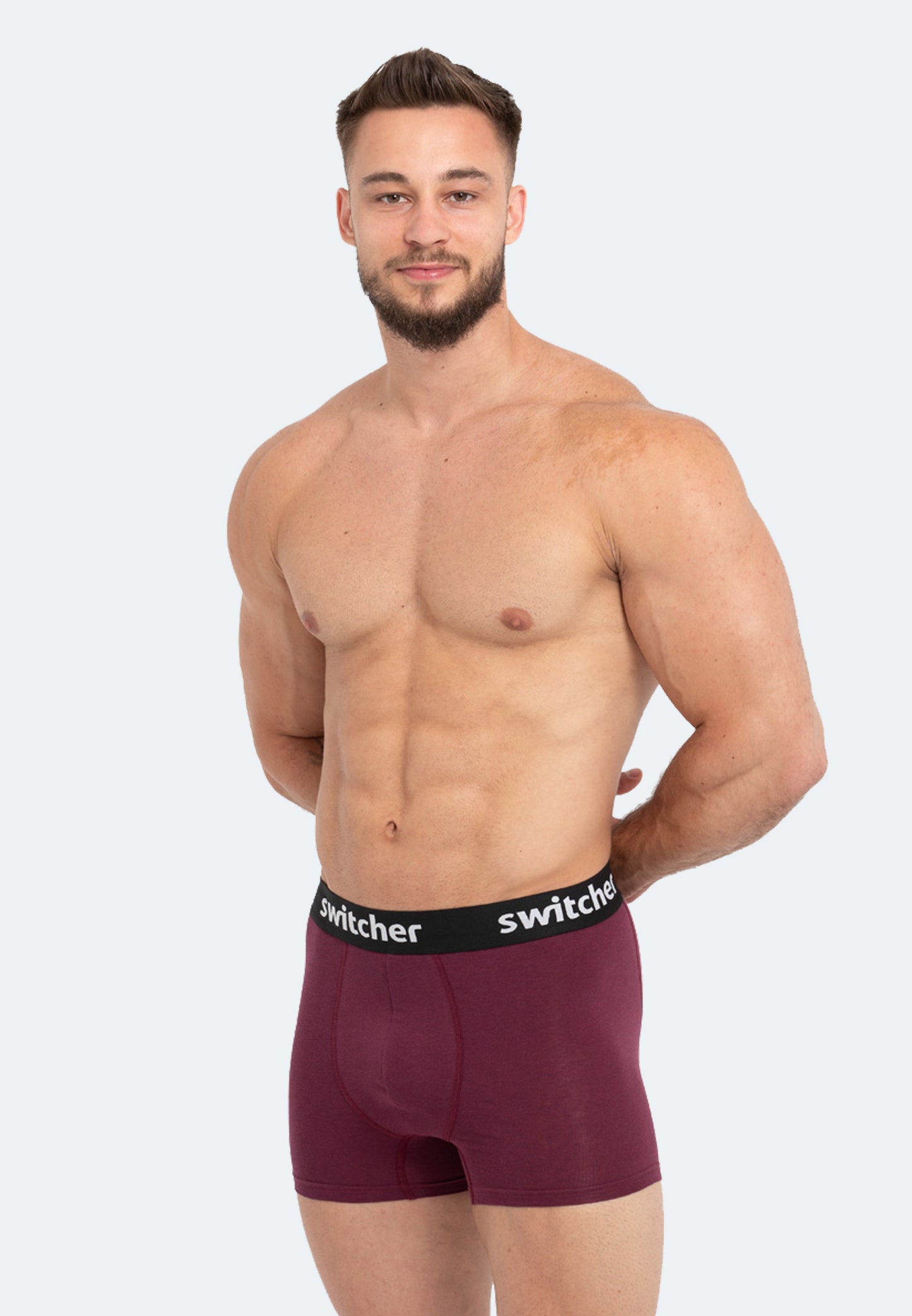 Switcher boxer chris colour/158 bordeaux