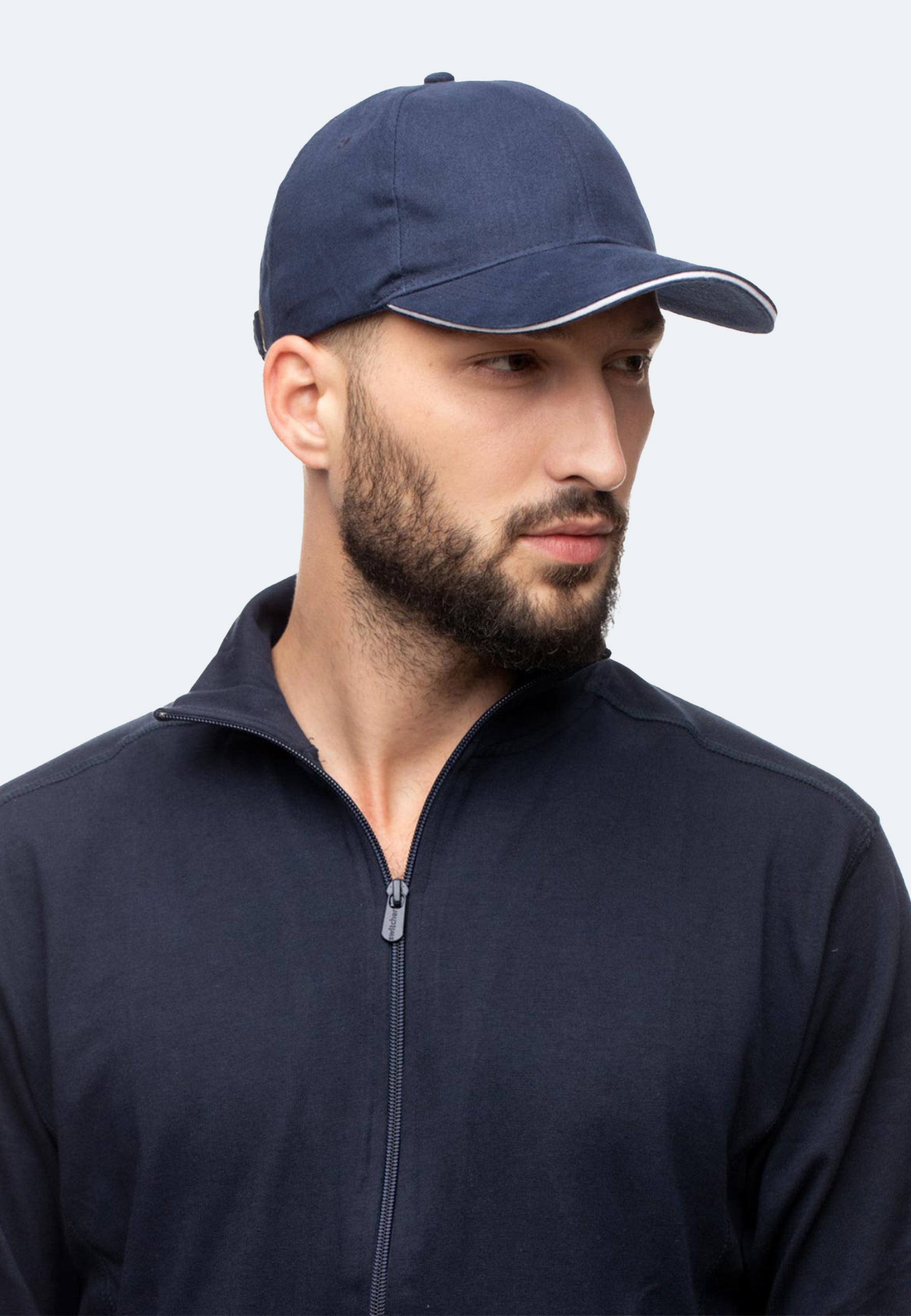 Cappello sandwich in twill Churchill