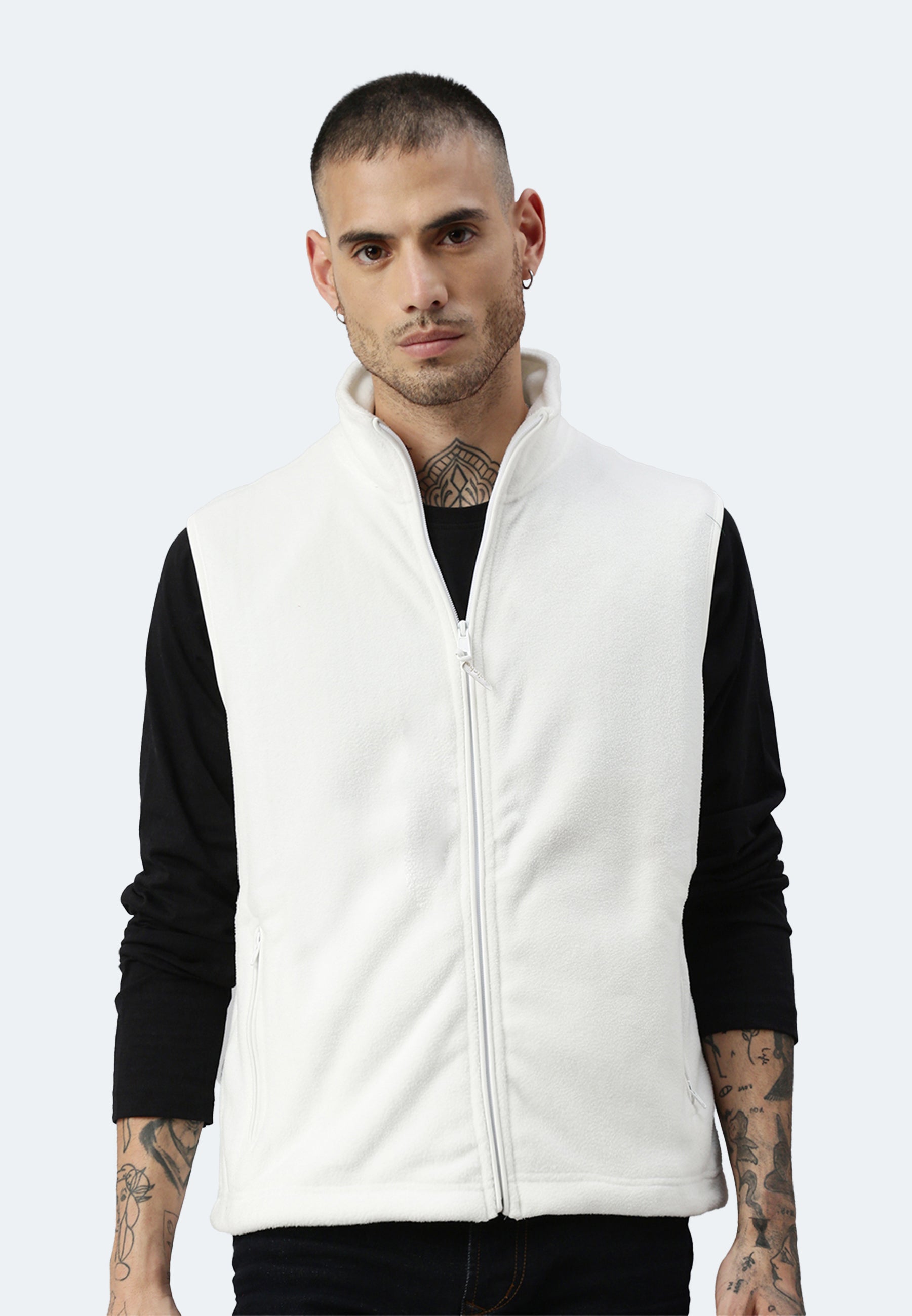 Gilet in pelliccia di fibra Cortina