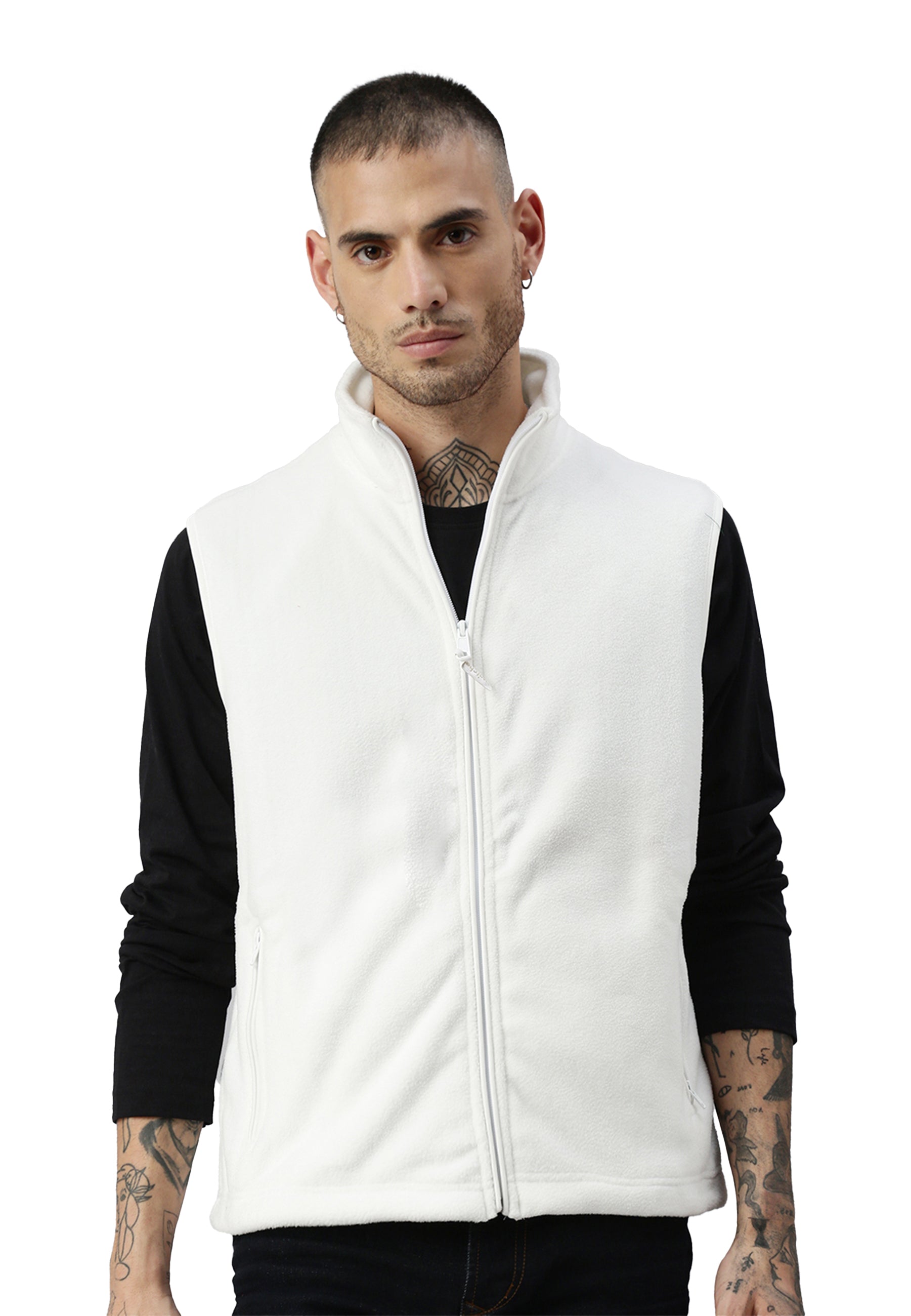 Gilet in pelliccia di fibra Cortina