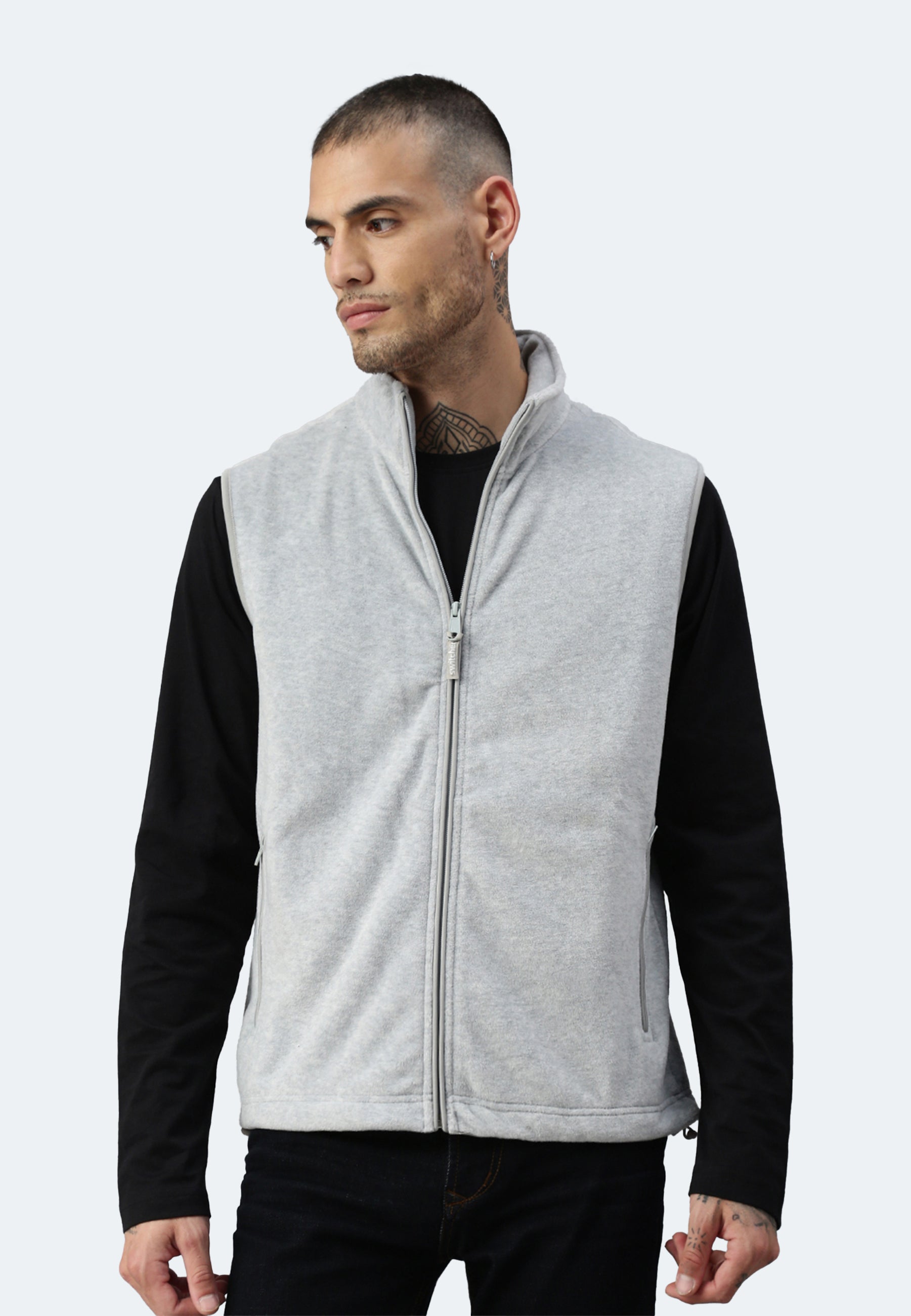 Gilet in pelliccia di fibra Cortina