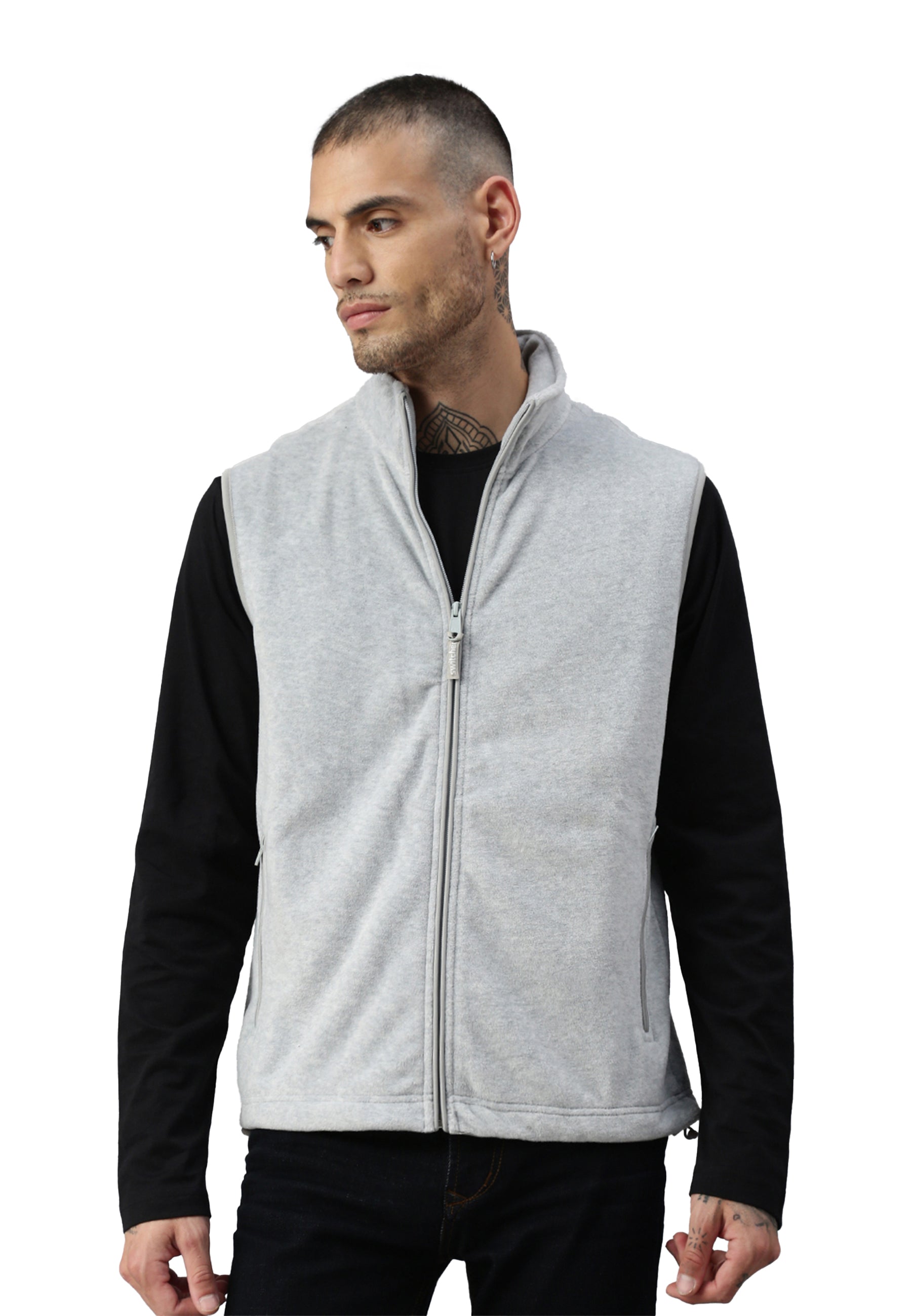 Gilet in pelliccia di fibra Cortina