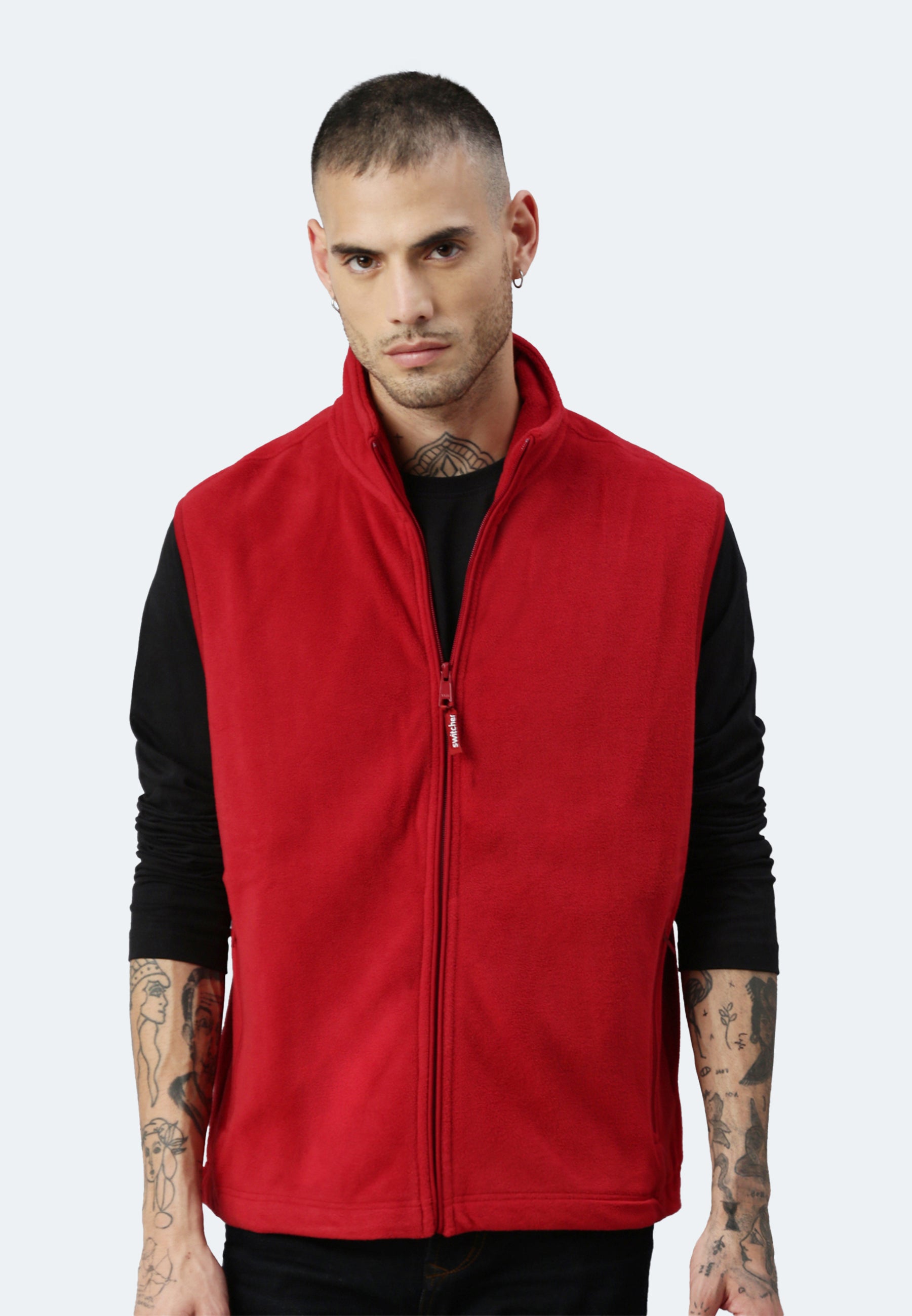 Gilet in pelliccia di fibra Cortina