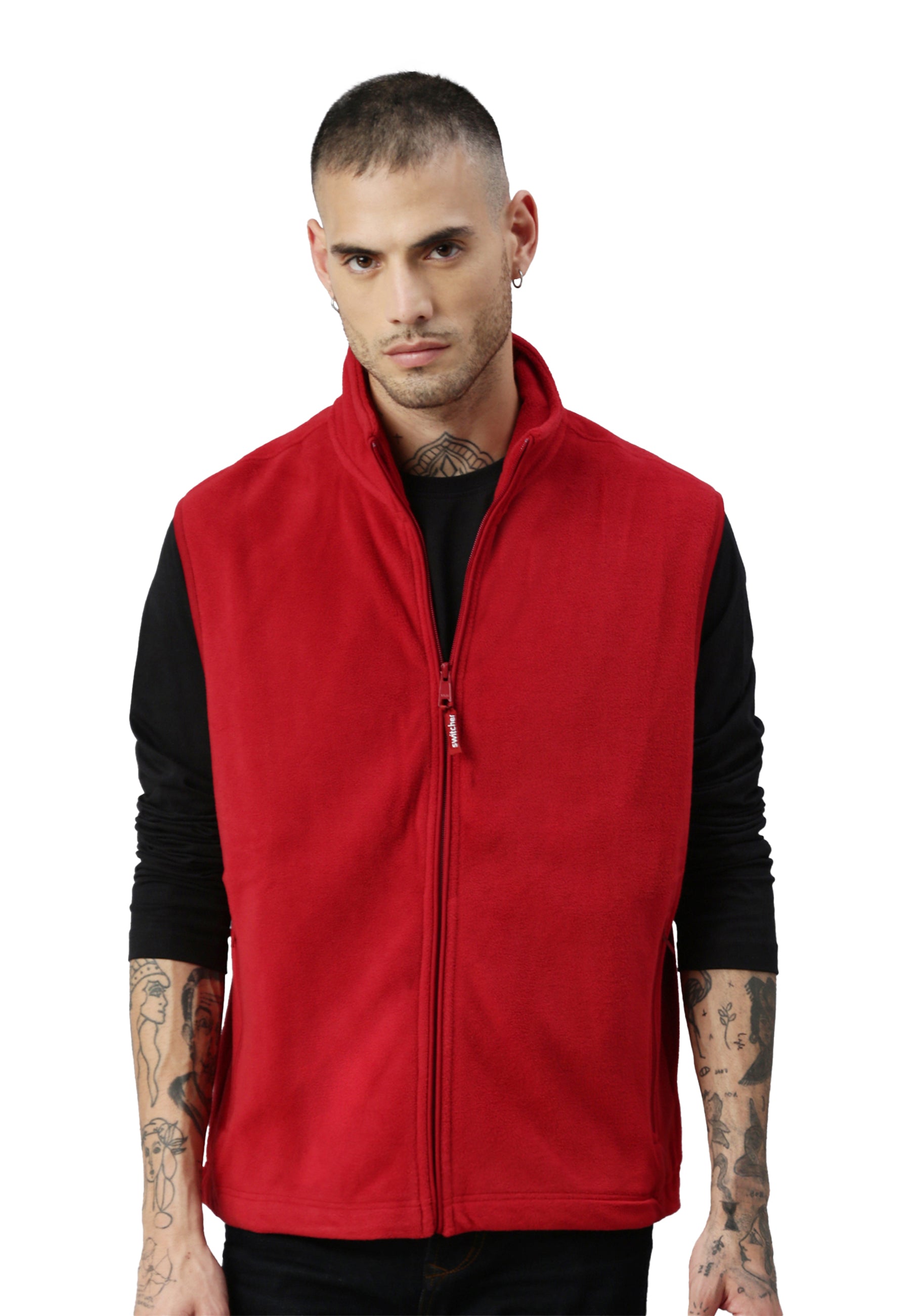 Gilet in pelliccia di fibra Cortina