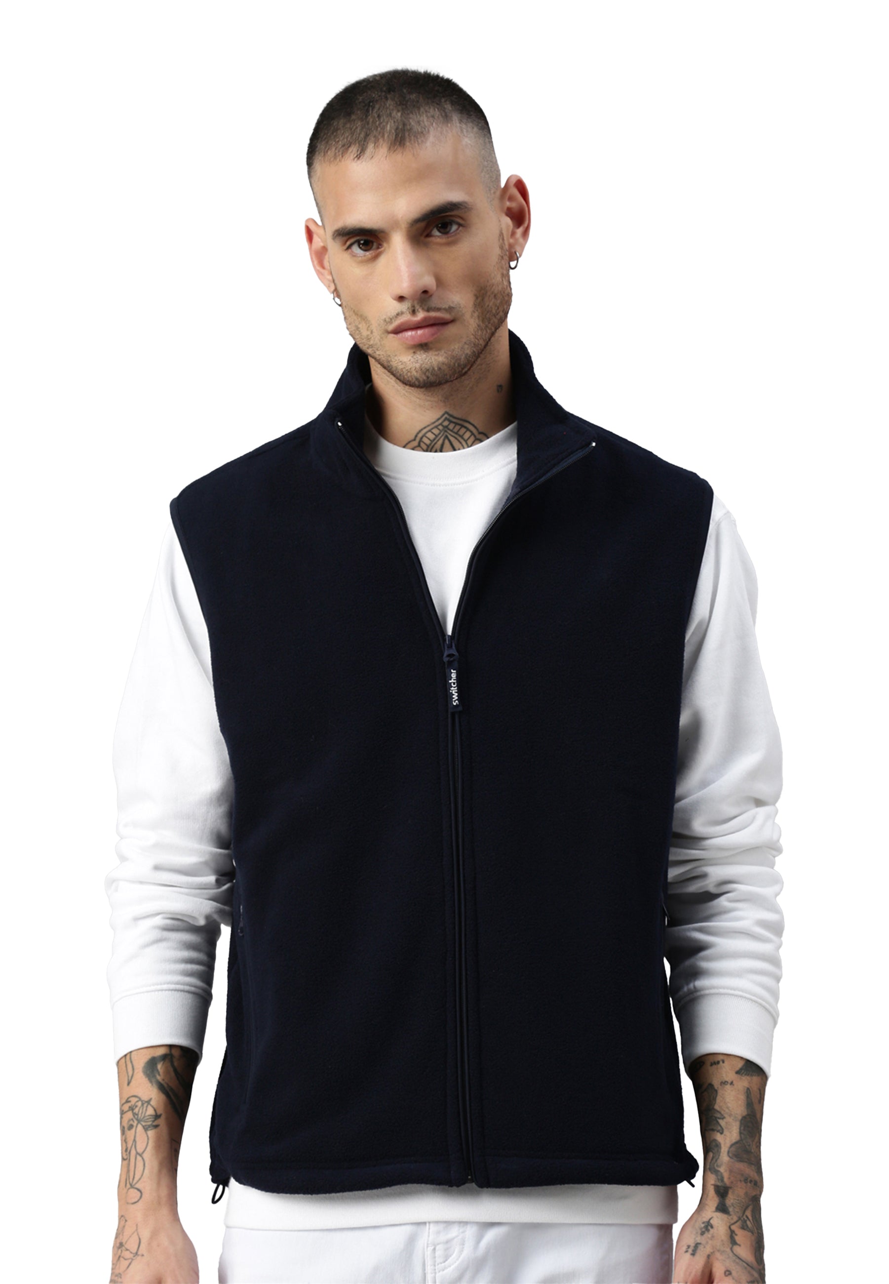 Gilet in pelliccia di fibra Cortina