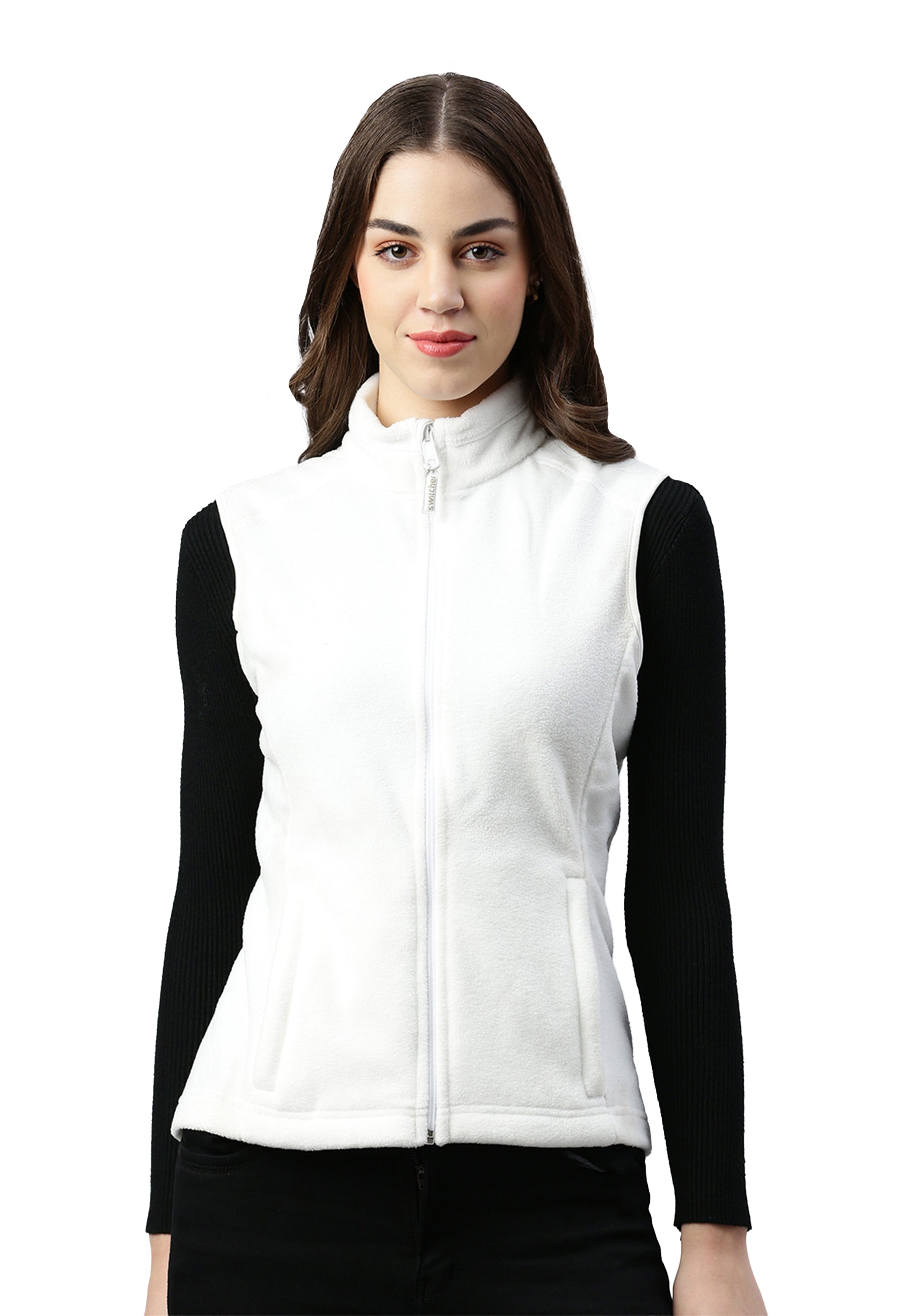 Gilet in pelliccia di fibra Helsinki