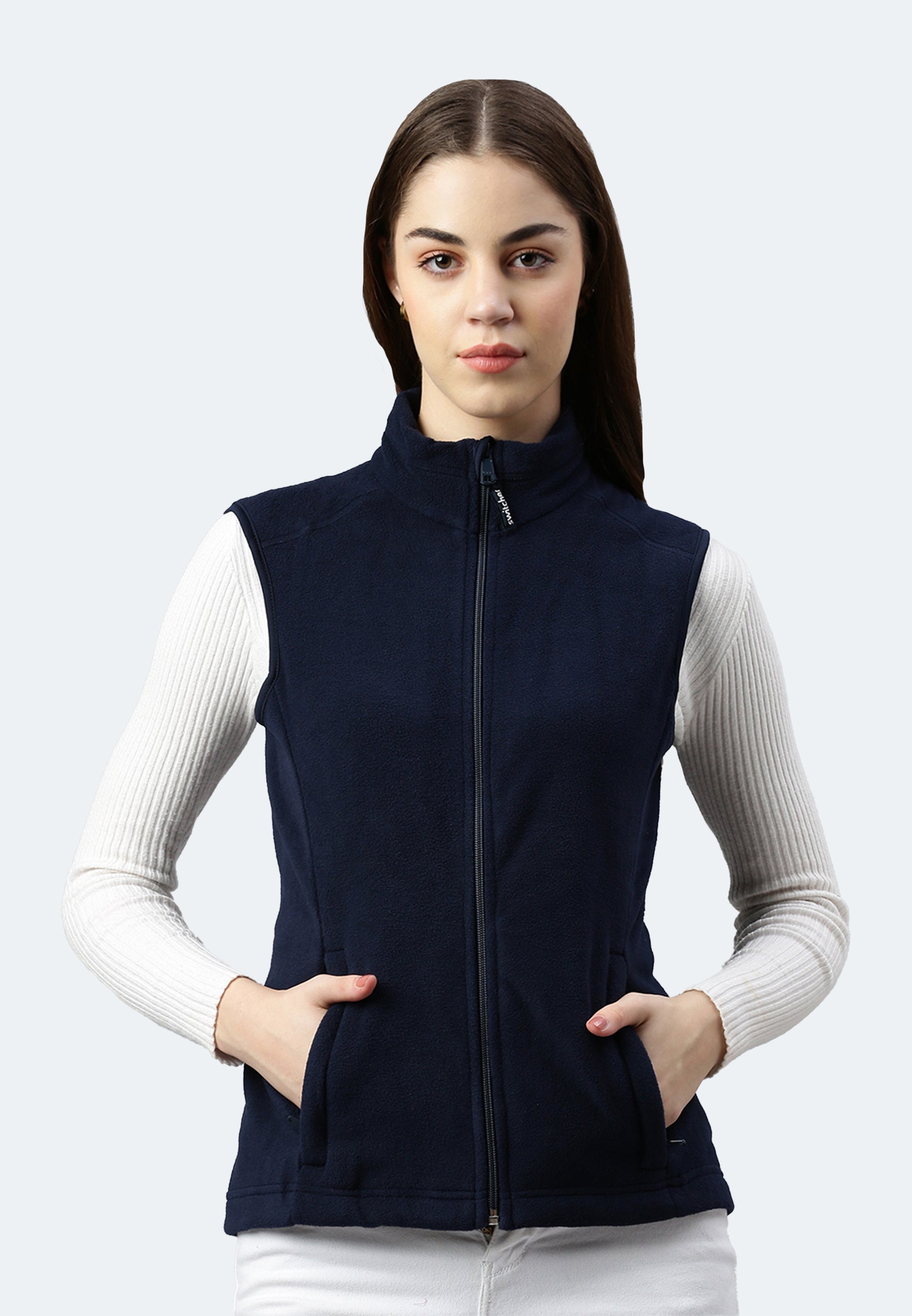 Gilet in pelliccia di fibra Helsinki