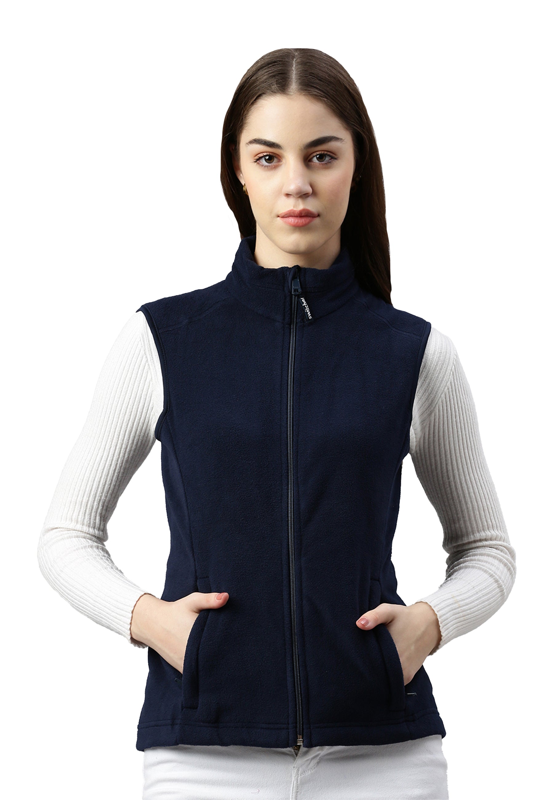 Gilet in pelliccia di fibra Helsinki