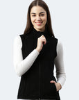 Gilet in pelliccia di fibra Helsinki