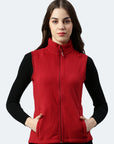Gilet in pelliccia di fibra Helsinki