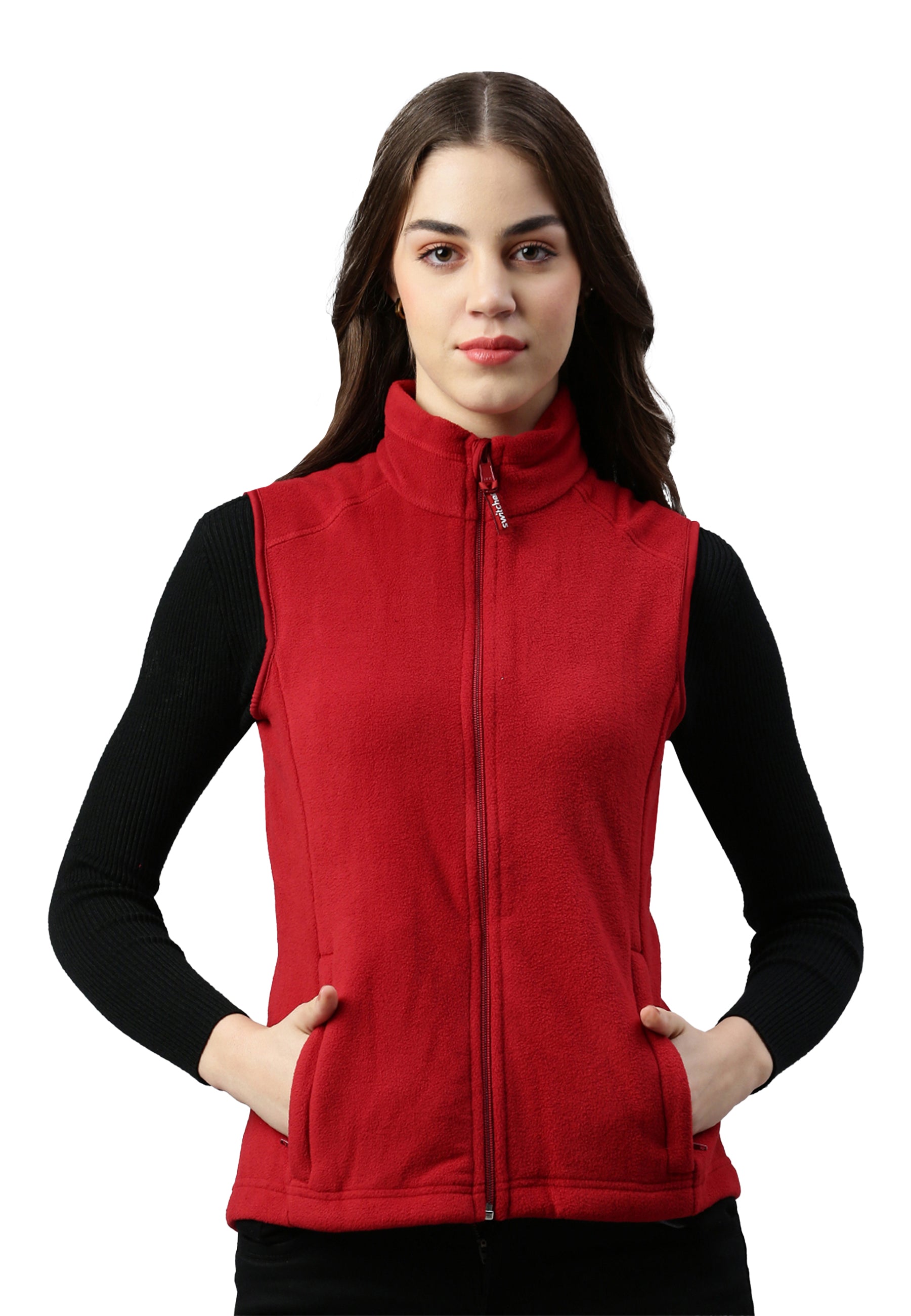 Gilet in pelliccia di fibra Helsinki