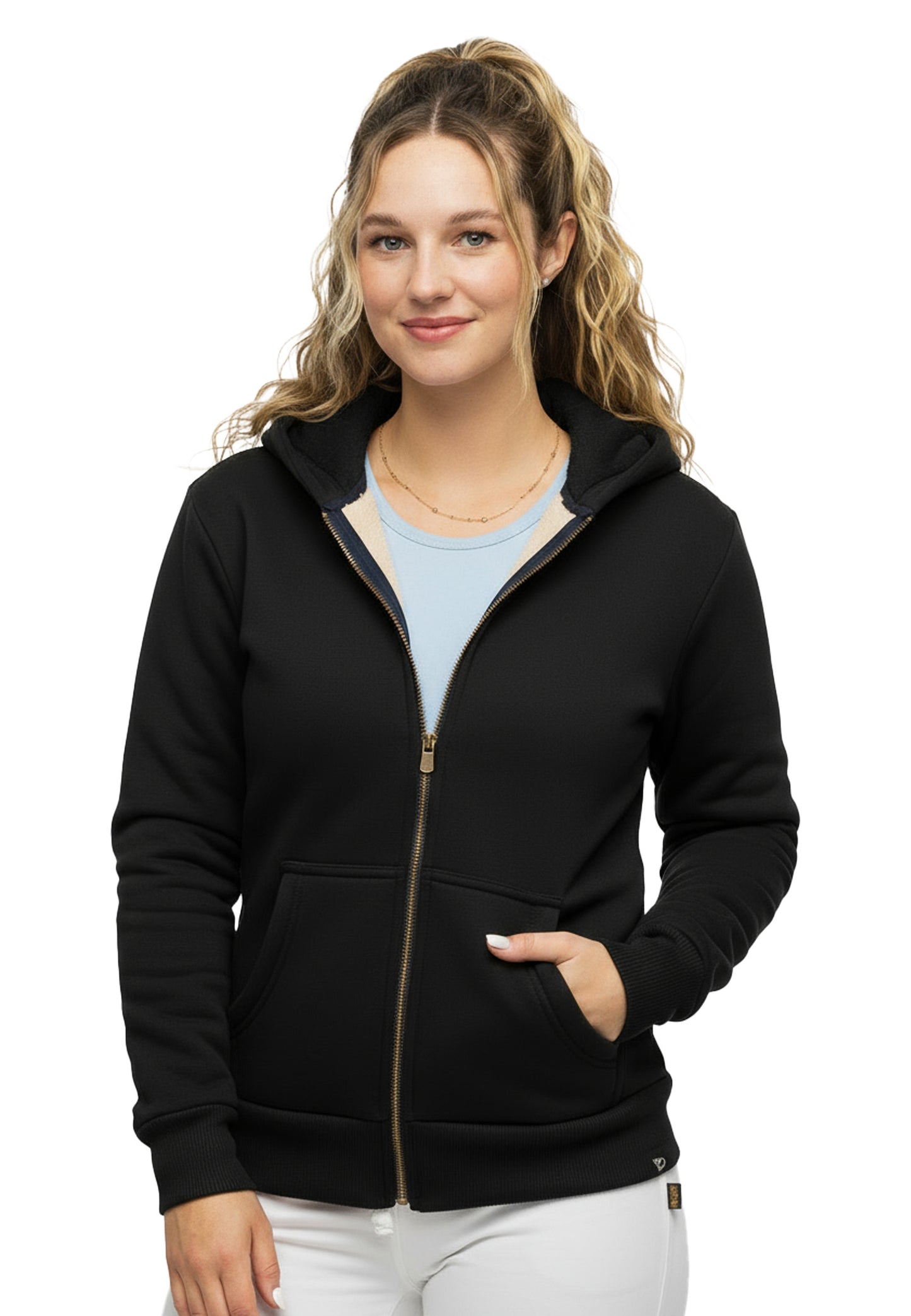 Switcher Sherpa Felpa con cappuccio grimentz color/40 noir