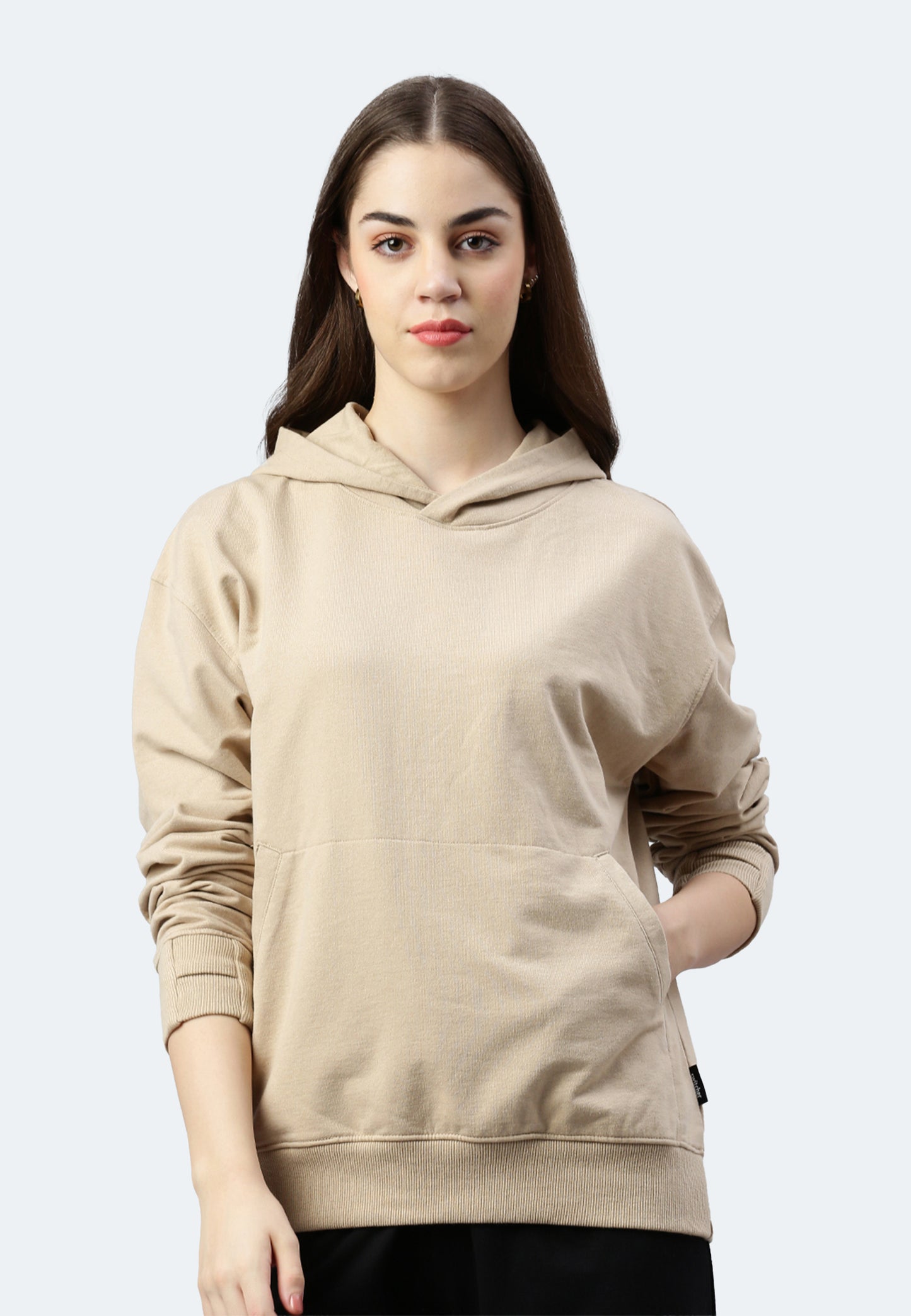 Felpa con cappuccio Switcher Lady colore skylar/668 crema