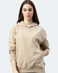 Felpa con cappuccio Switcher Lady colore skylar/668 crema
