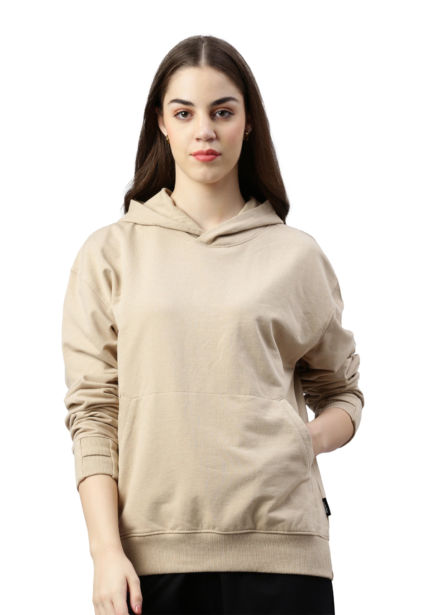 Felpa con cappuccio Switcher Lady colore skylar/668 crema