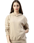 Felpa con cappuccio Switcher Lady colore skylar/668 crema