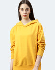 Felpa con cappuccio Switcher Lady skylar color/532 moutarde