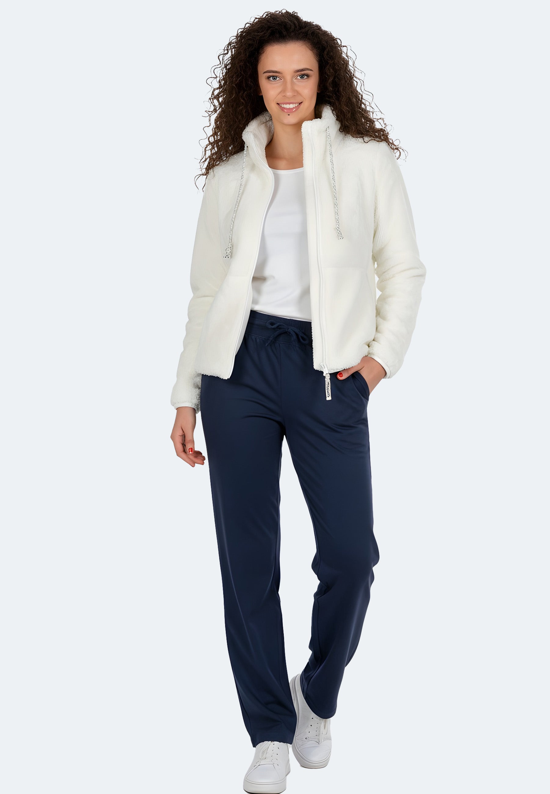 Felpa con cappuccio Switcher Comfy st_moritz color/1 blanc